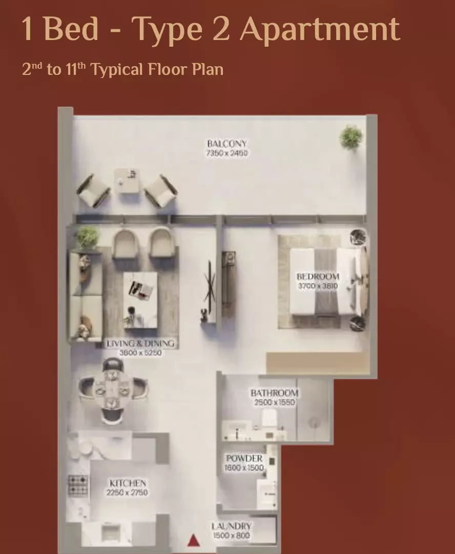 Unit floor plan image