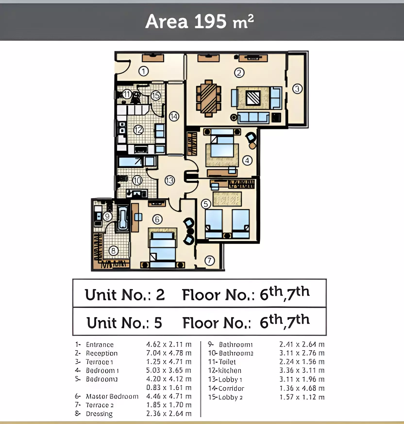 Unit floor plan image