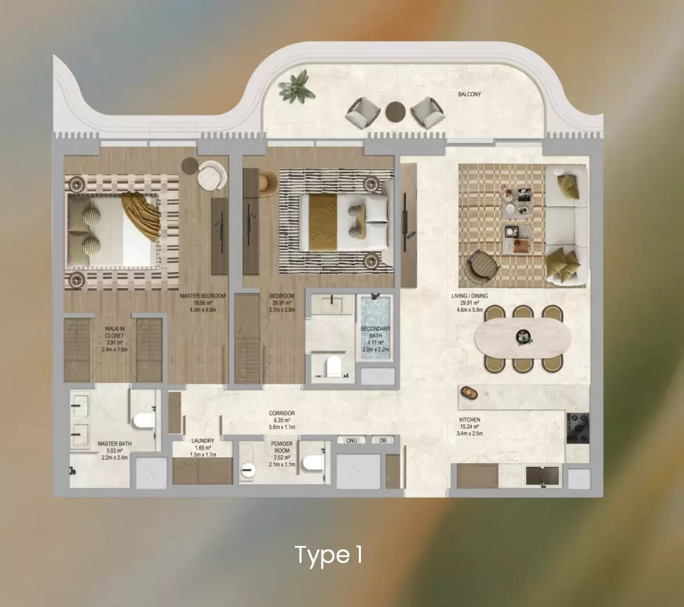 Unit floor plan image