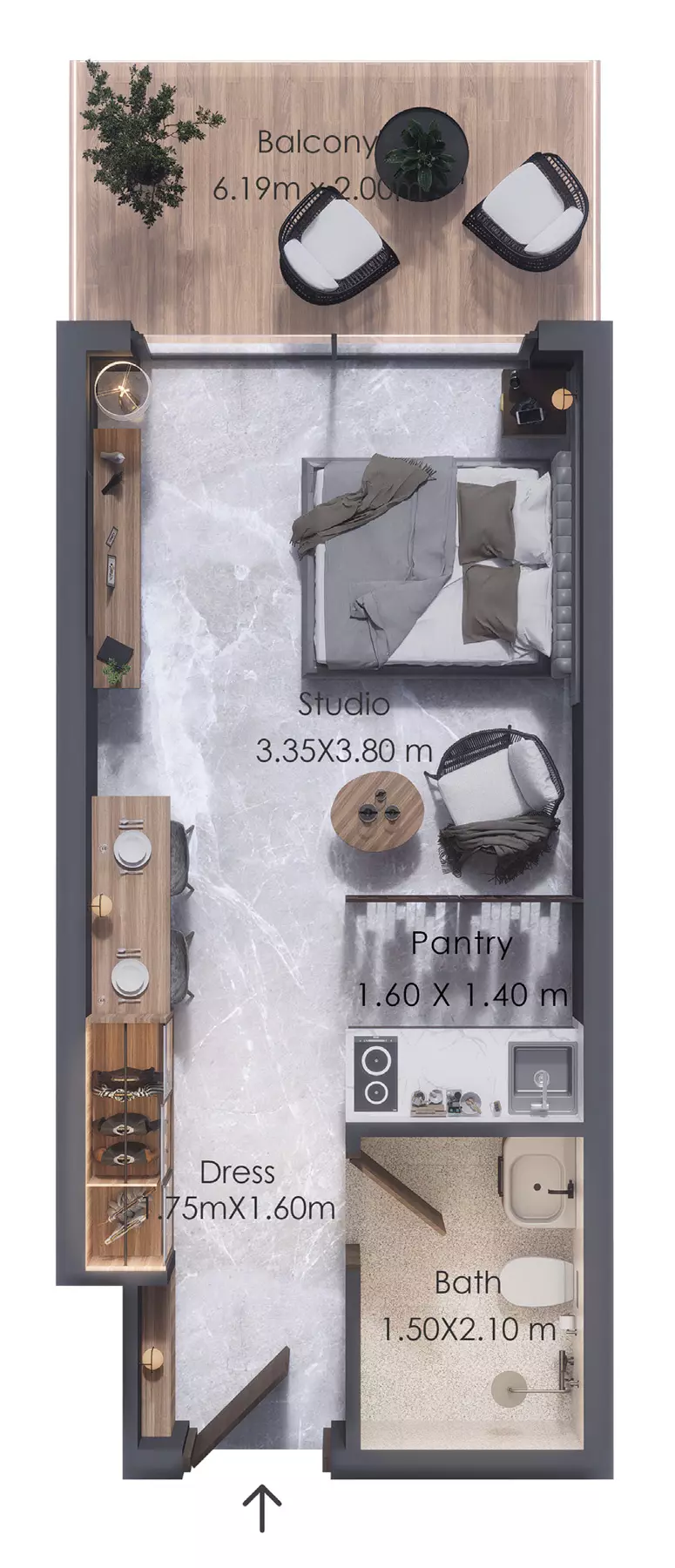 Unit floor plan image
