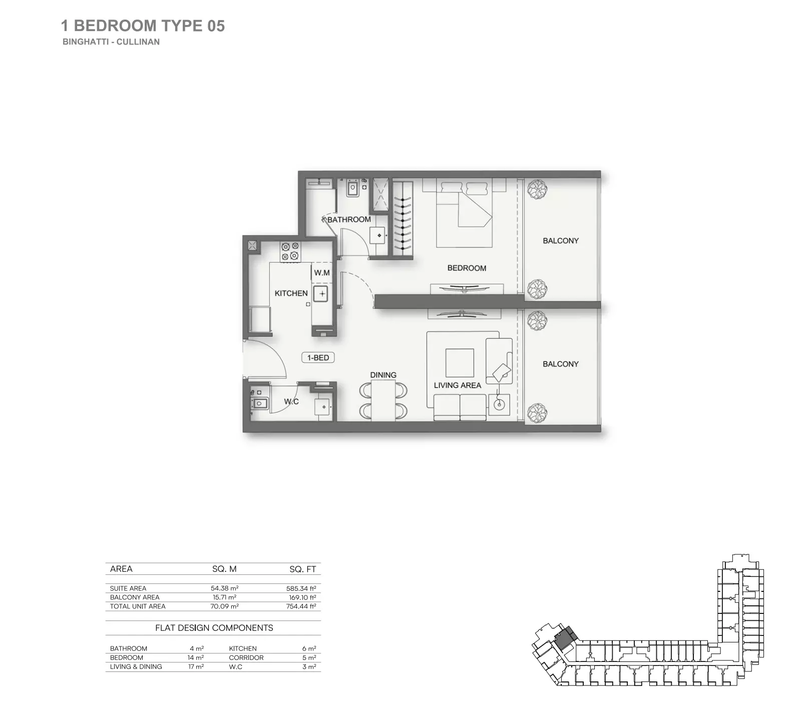 Unit floor plan image