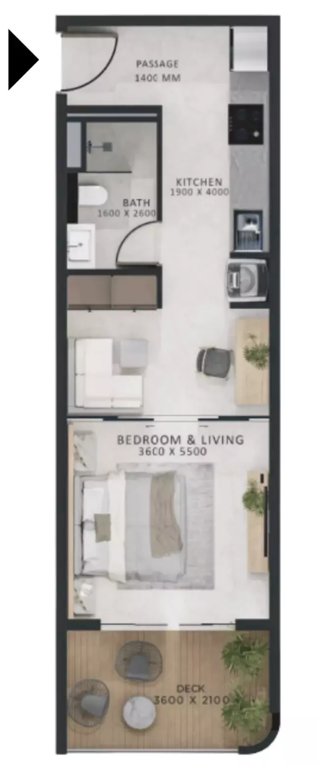 صورة مخطط ارضية الوحدة