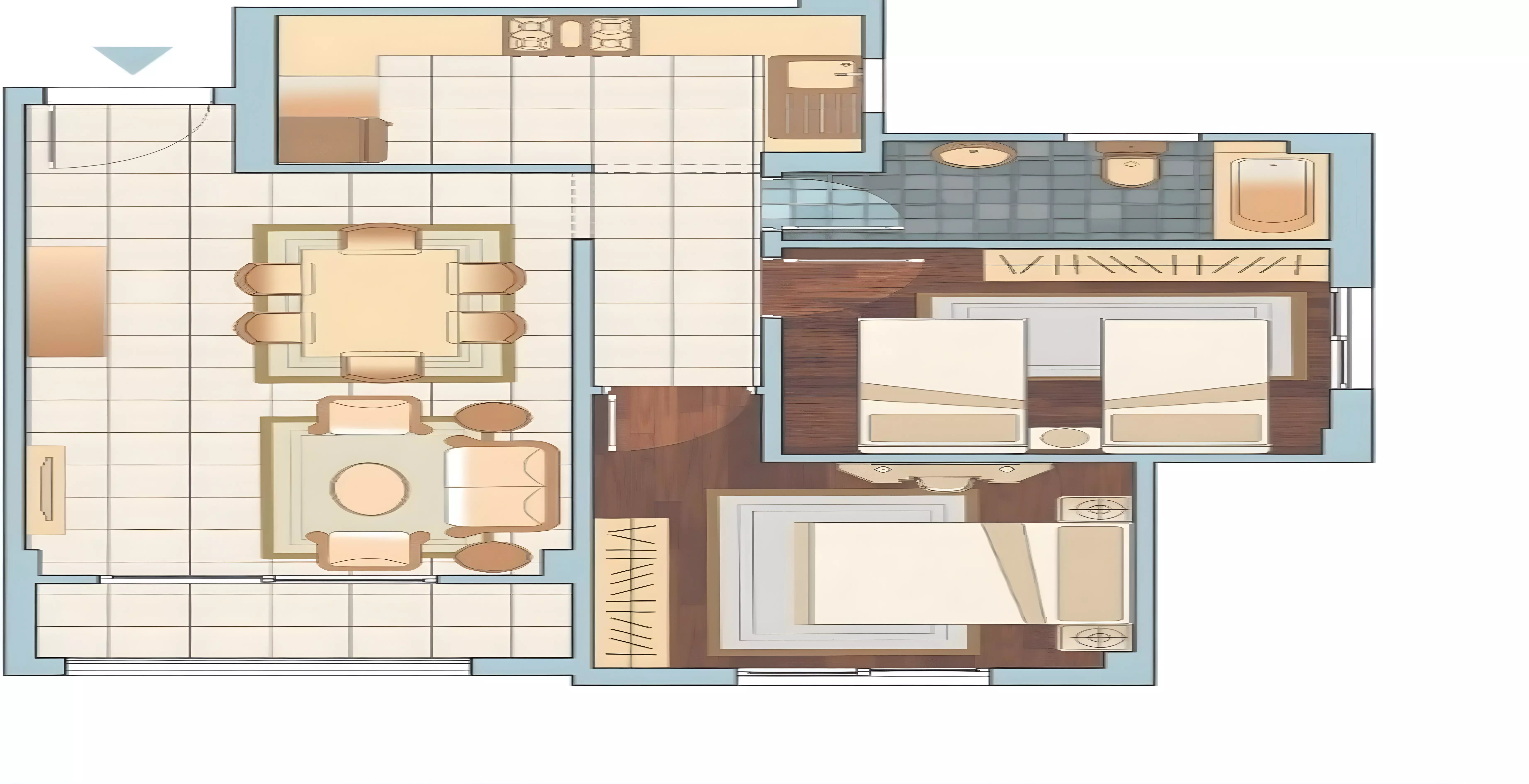 Unit floor plan image