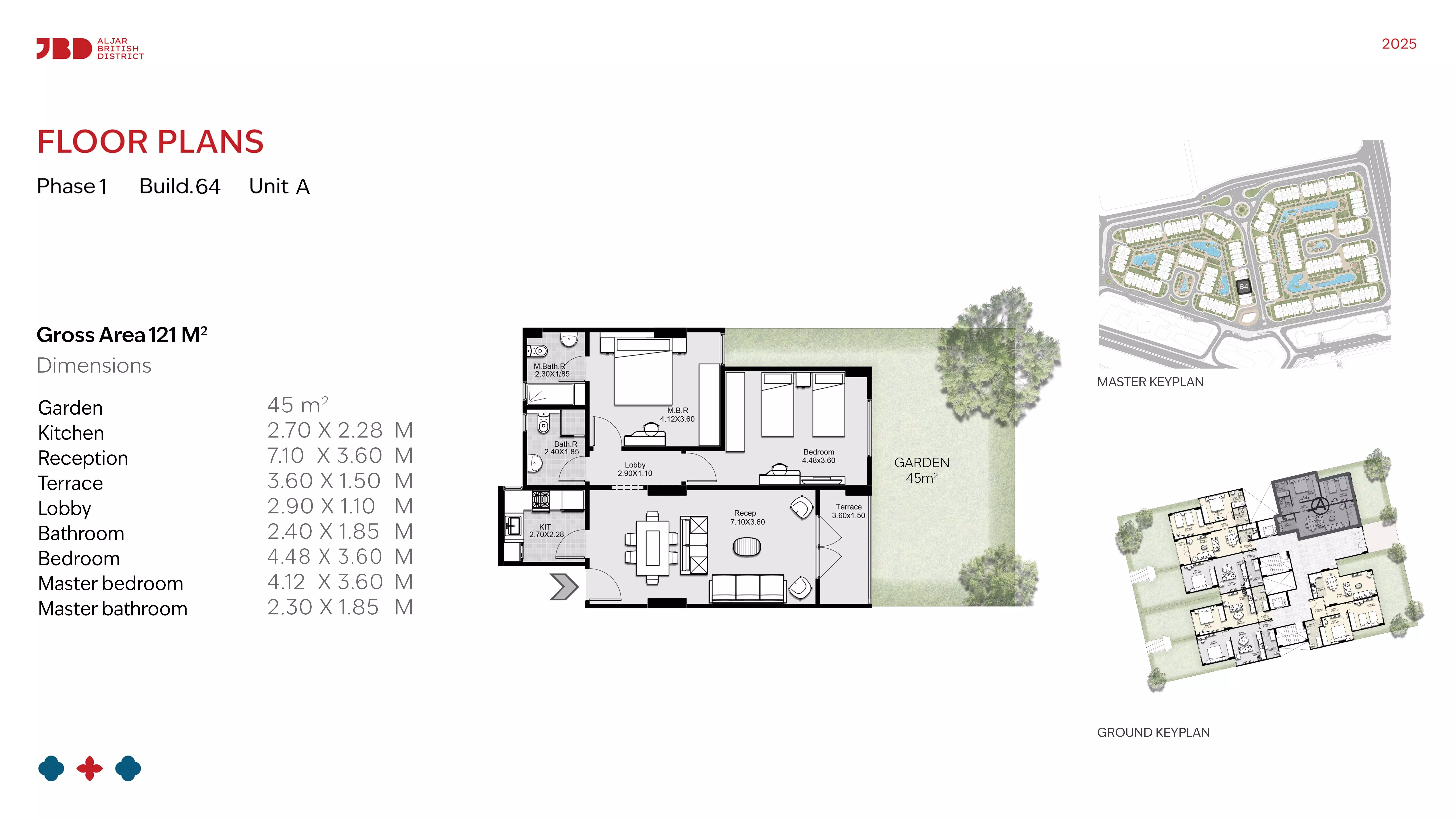 صورة مخطط ارضية الوحدة