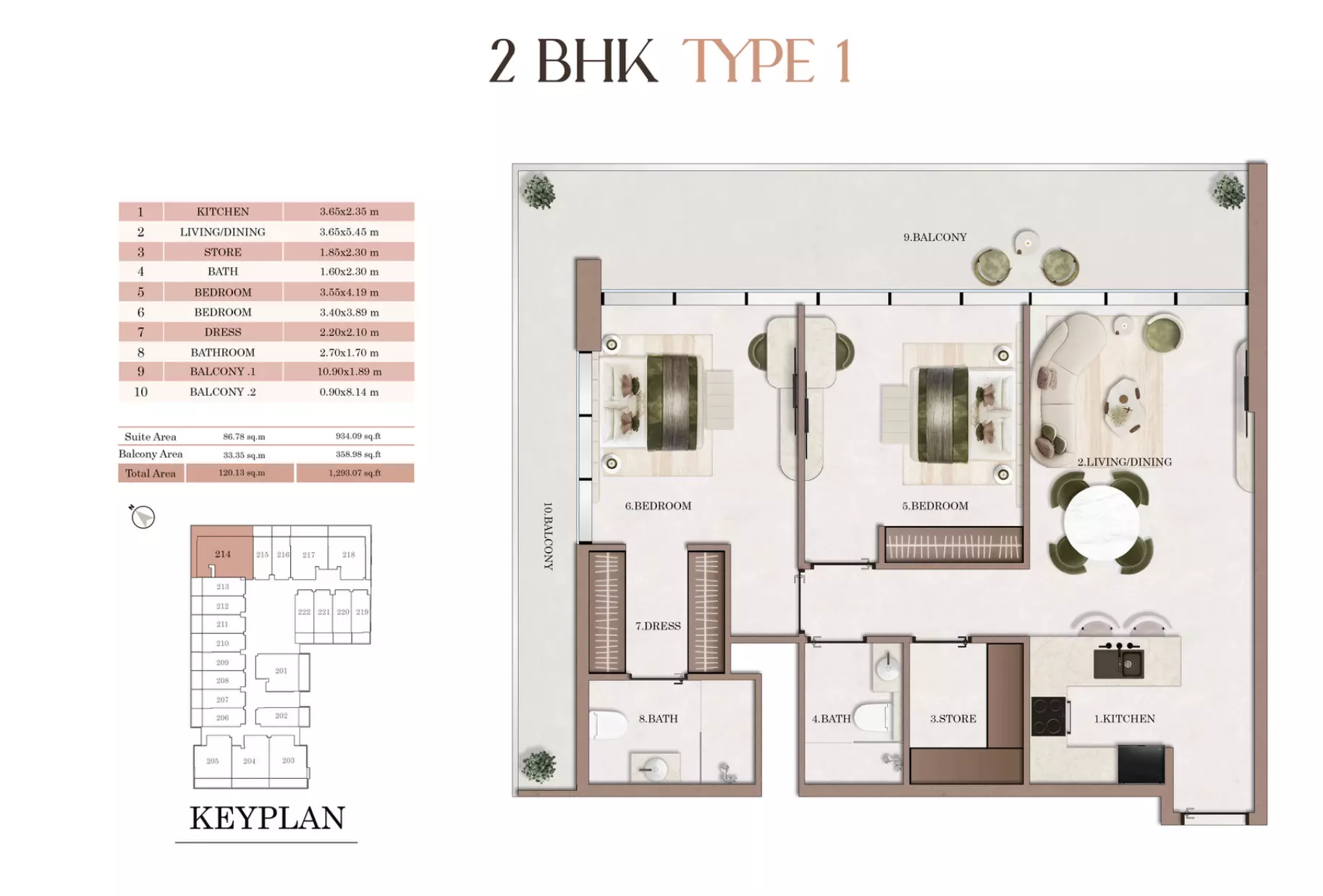 Unit floor plan image