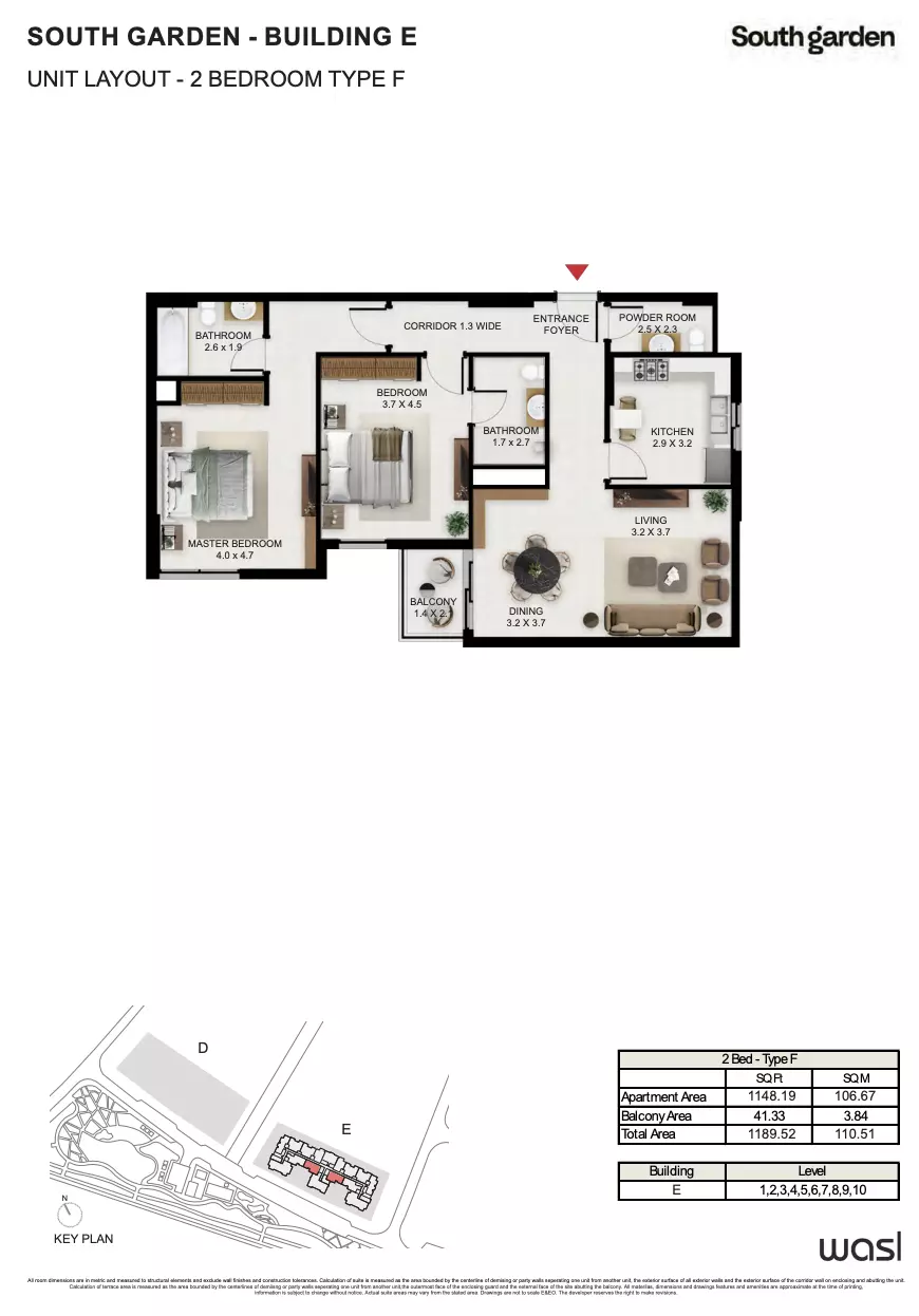 Unit floor plan image