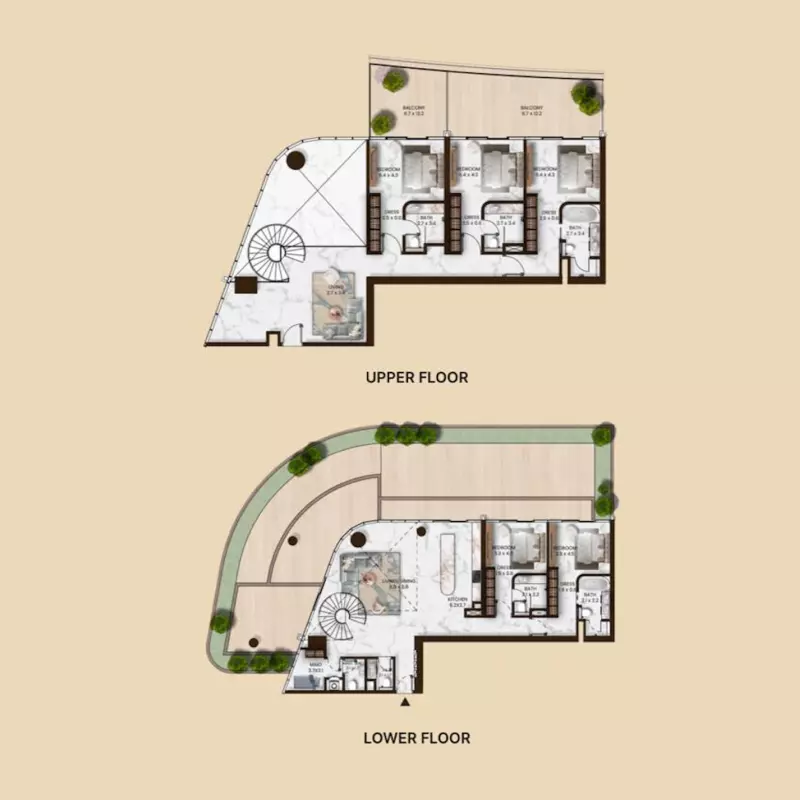 Unit floor plan image