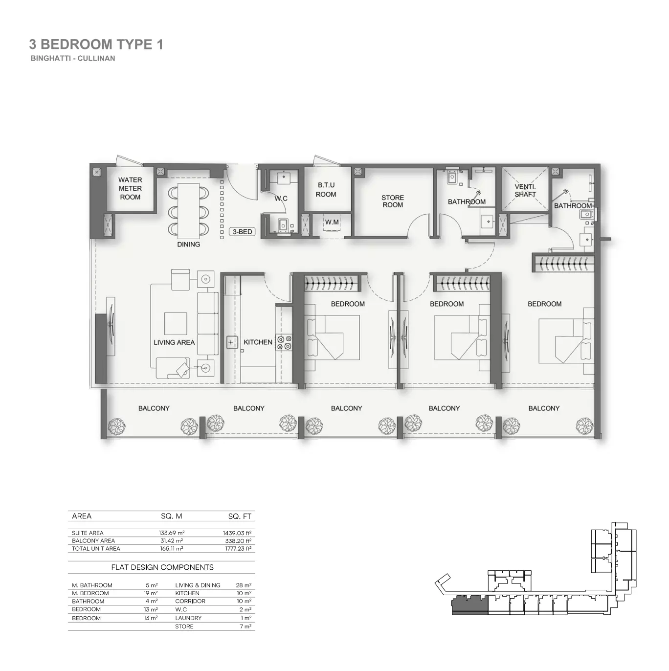 Unit floor plan image