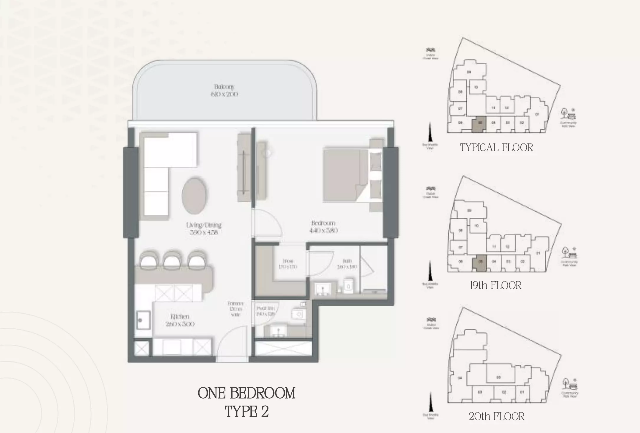 صورة مخطط ارضية الوحدة