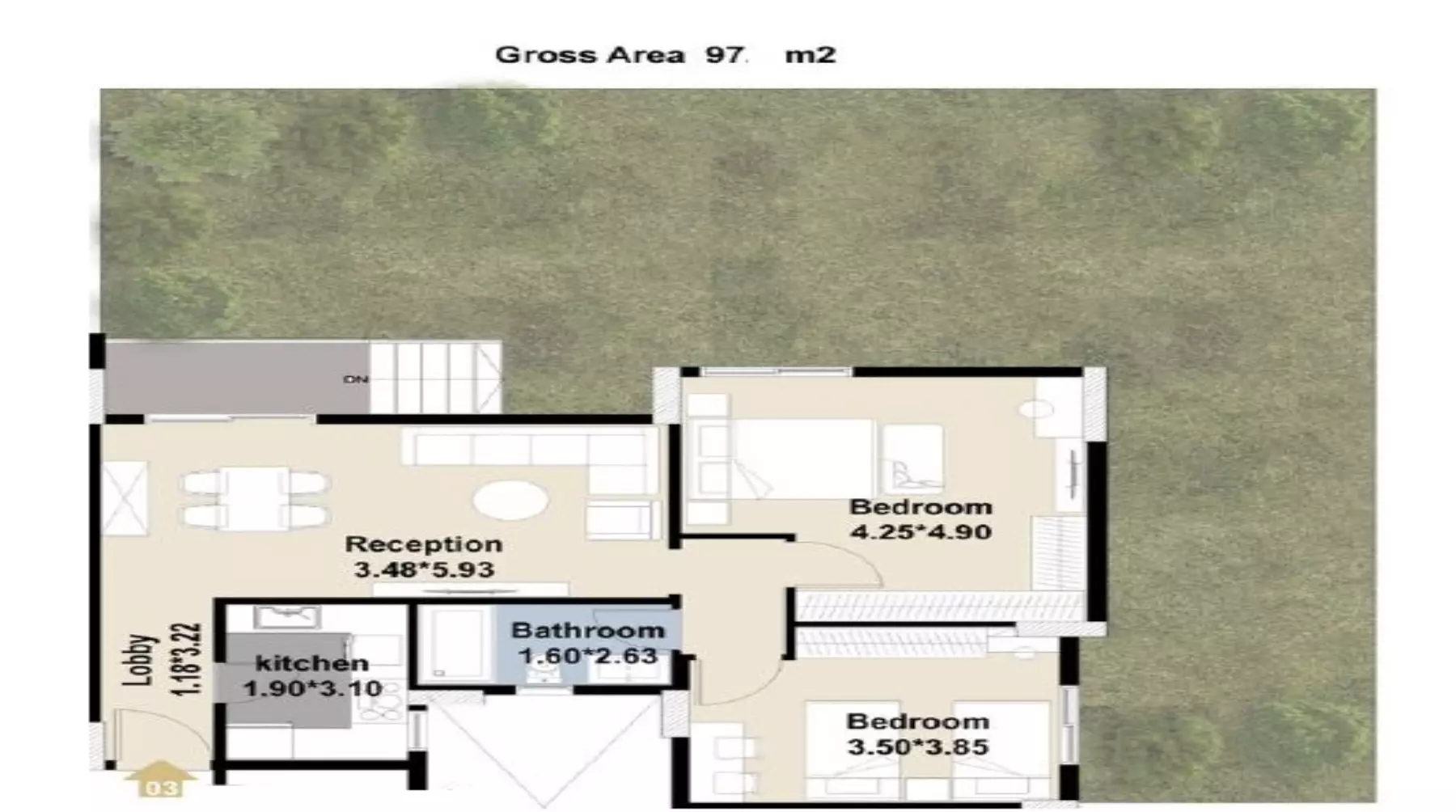 Unit floor plan image