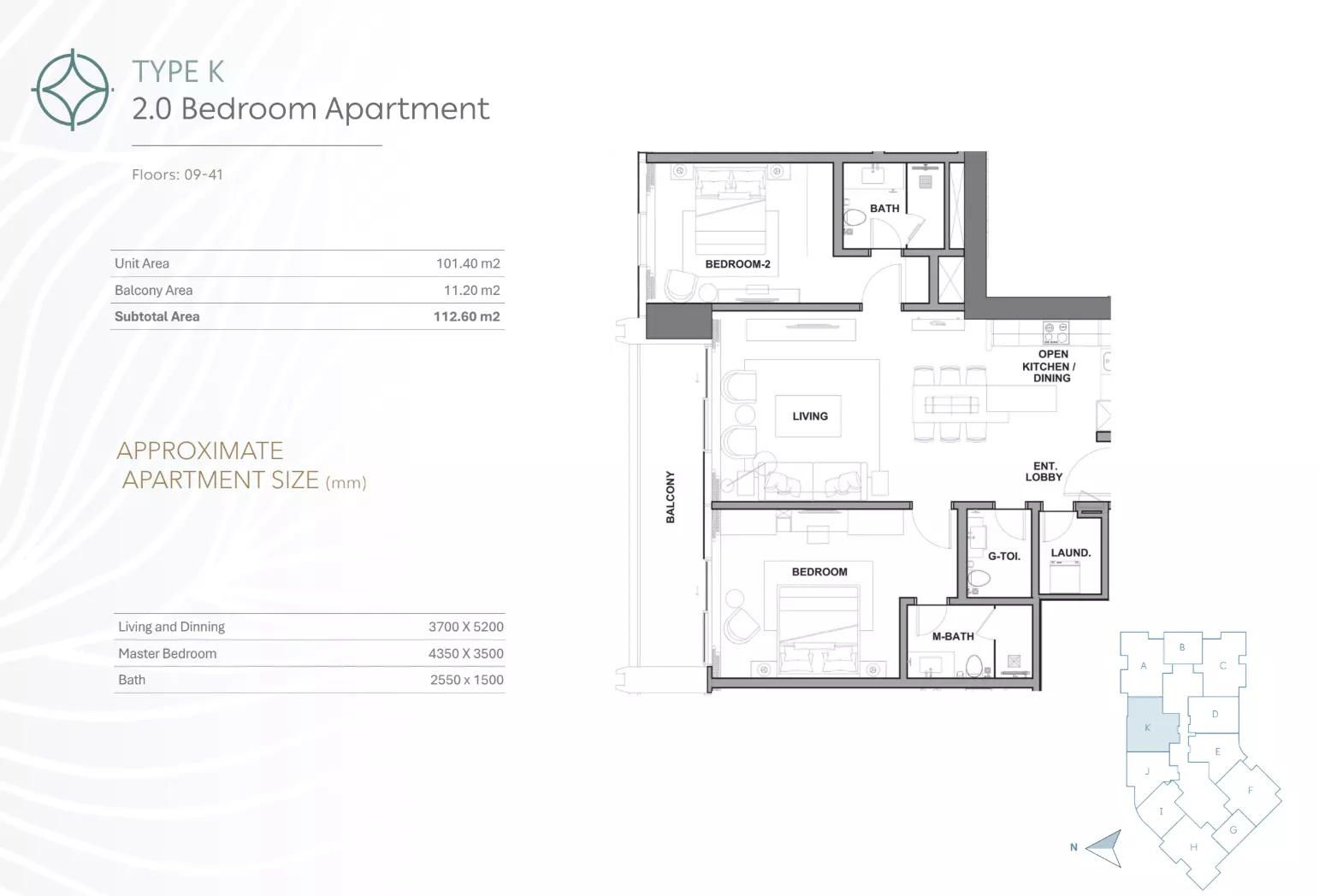 Unit floor plan image