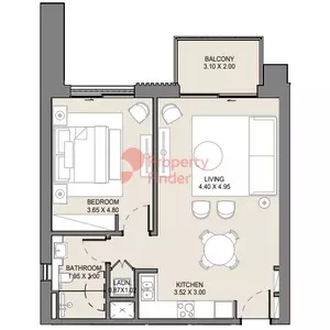 Jomana B8-Type B Level 1, 1 bed