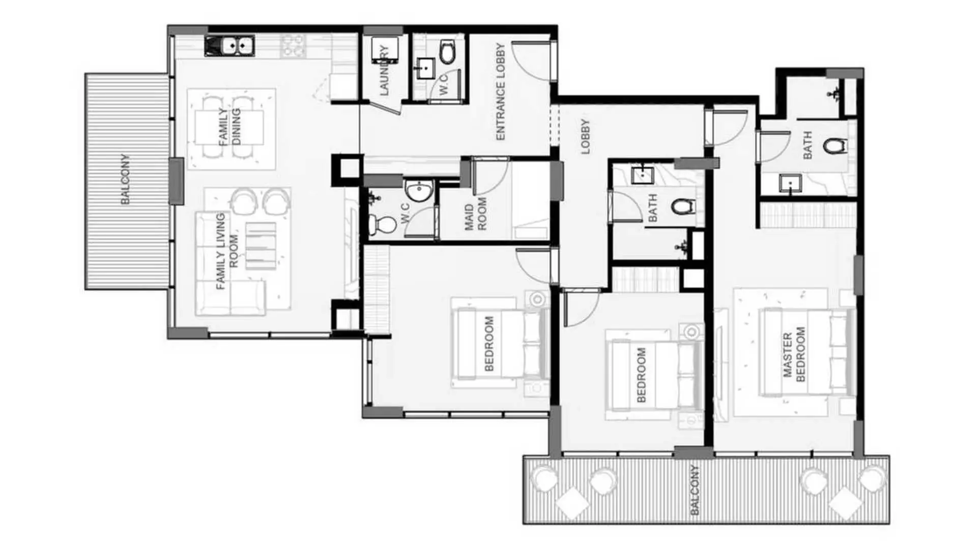 Unit floor plan image
