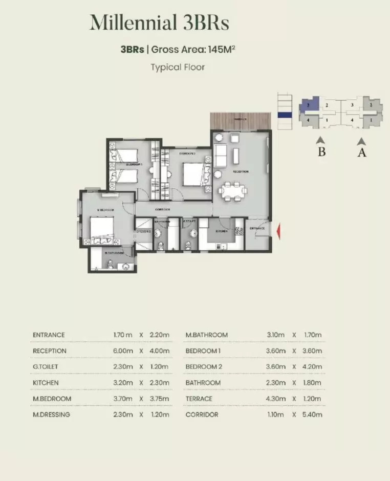 Unit floor plan image
