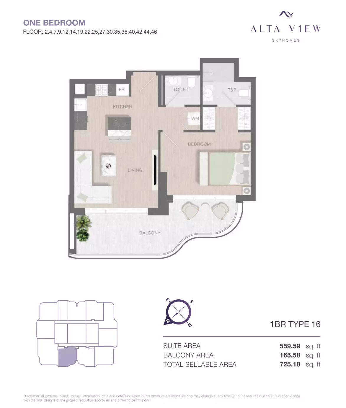Unit floor plan image
