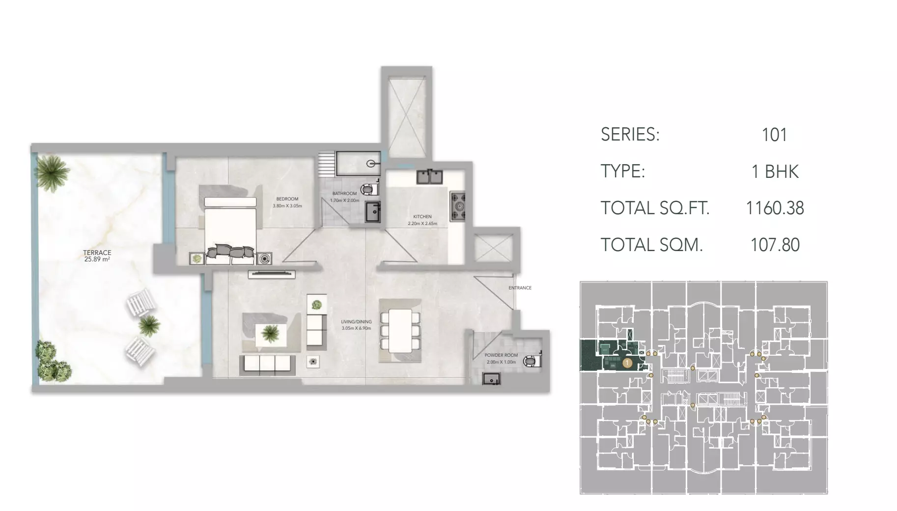 Unit floor plan image