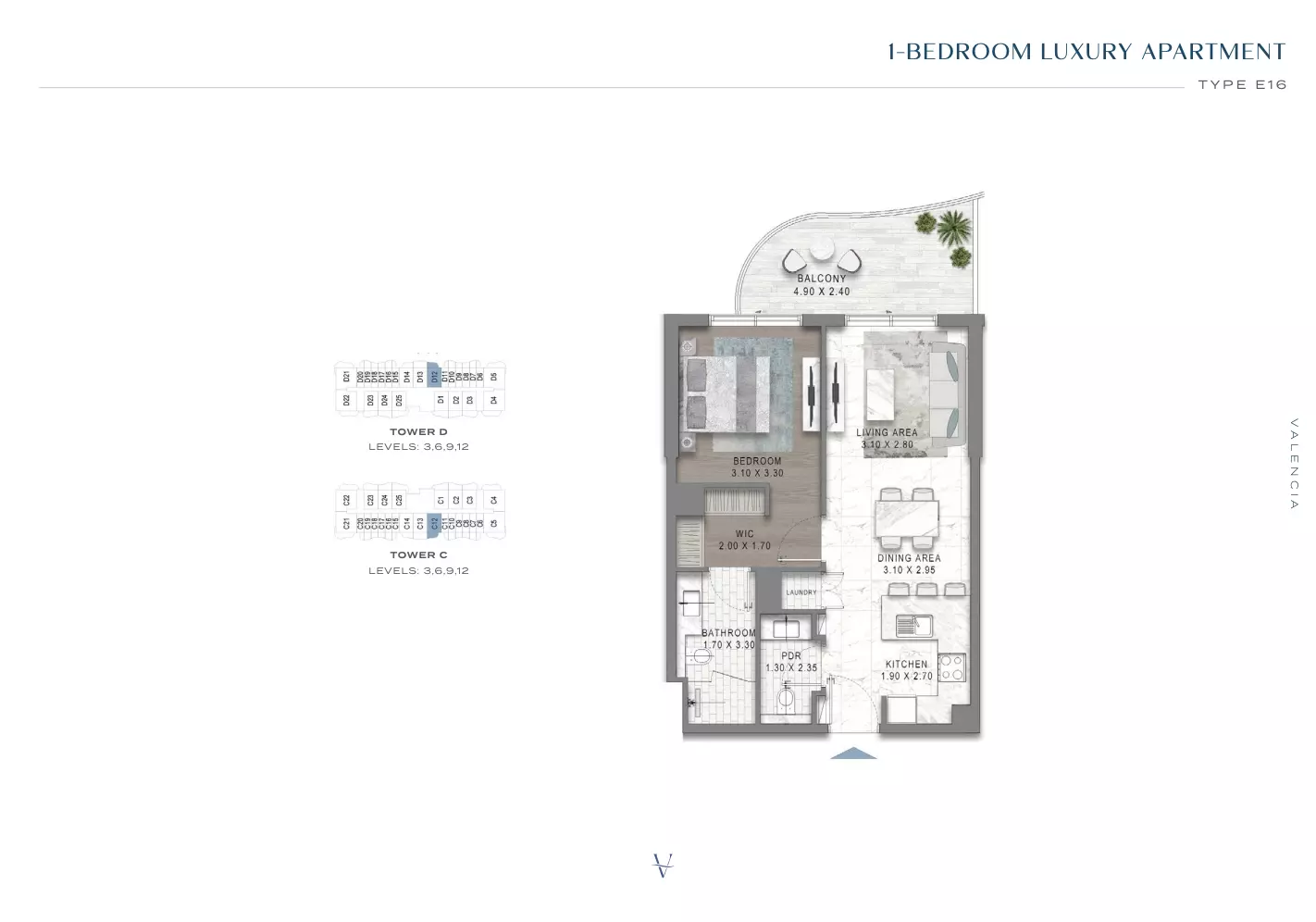 Unit floor plan image