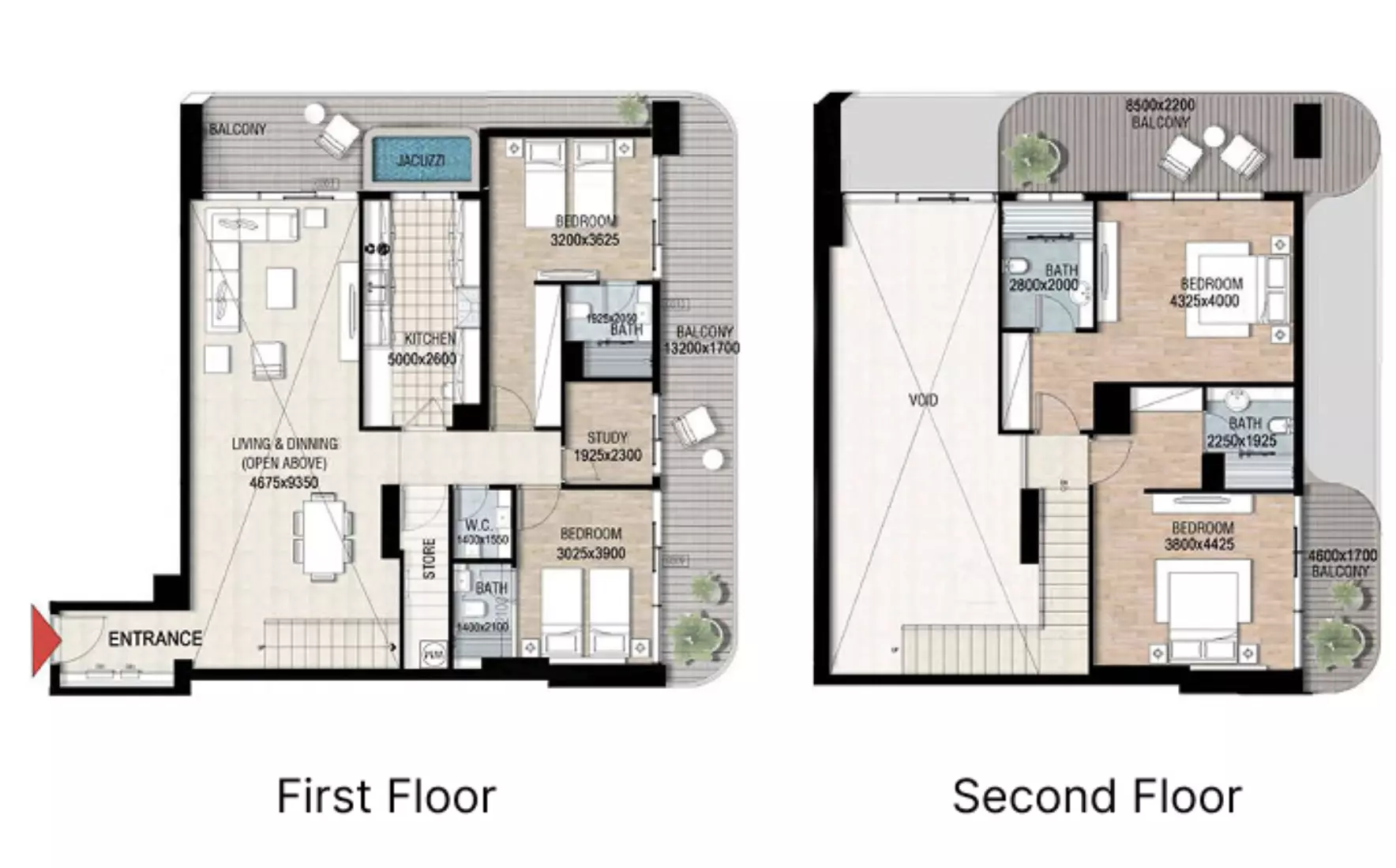 Unit floor plan image