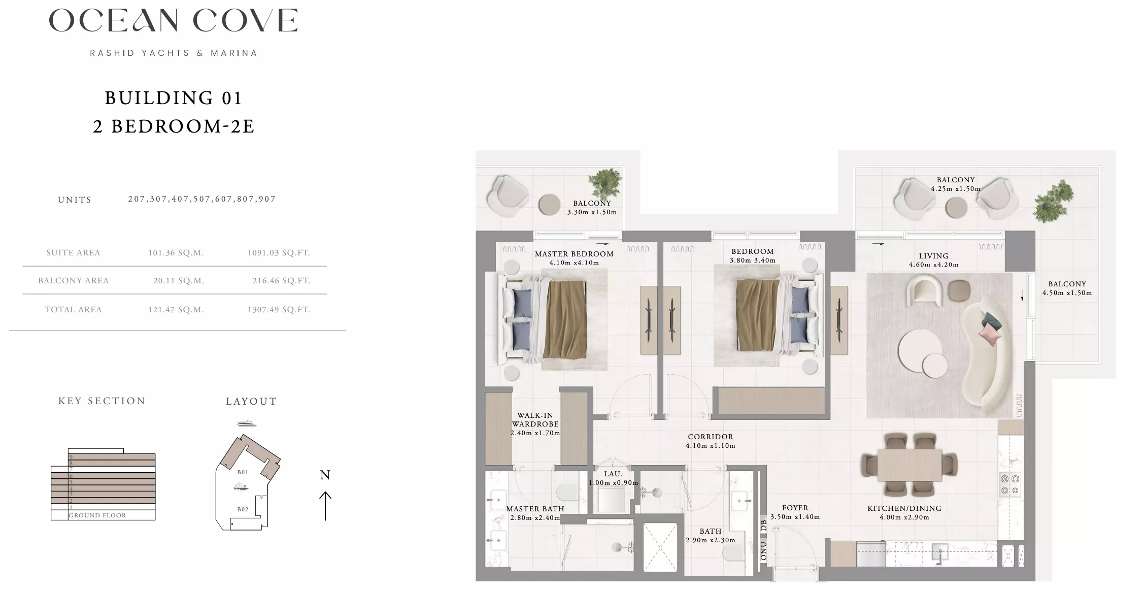 Unit floor plan image