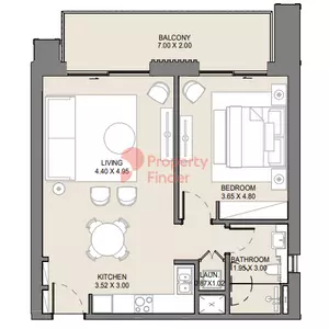 Jomana B4-Type B Level 2, 1 bed