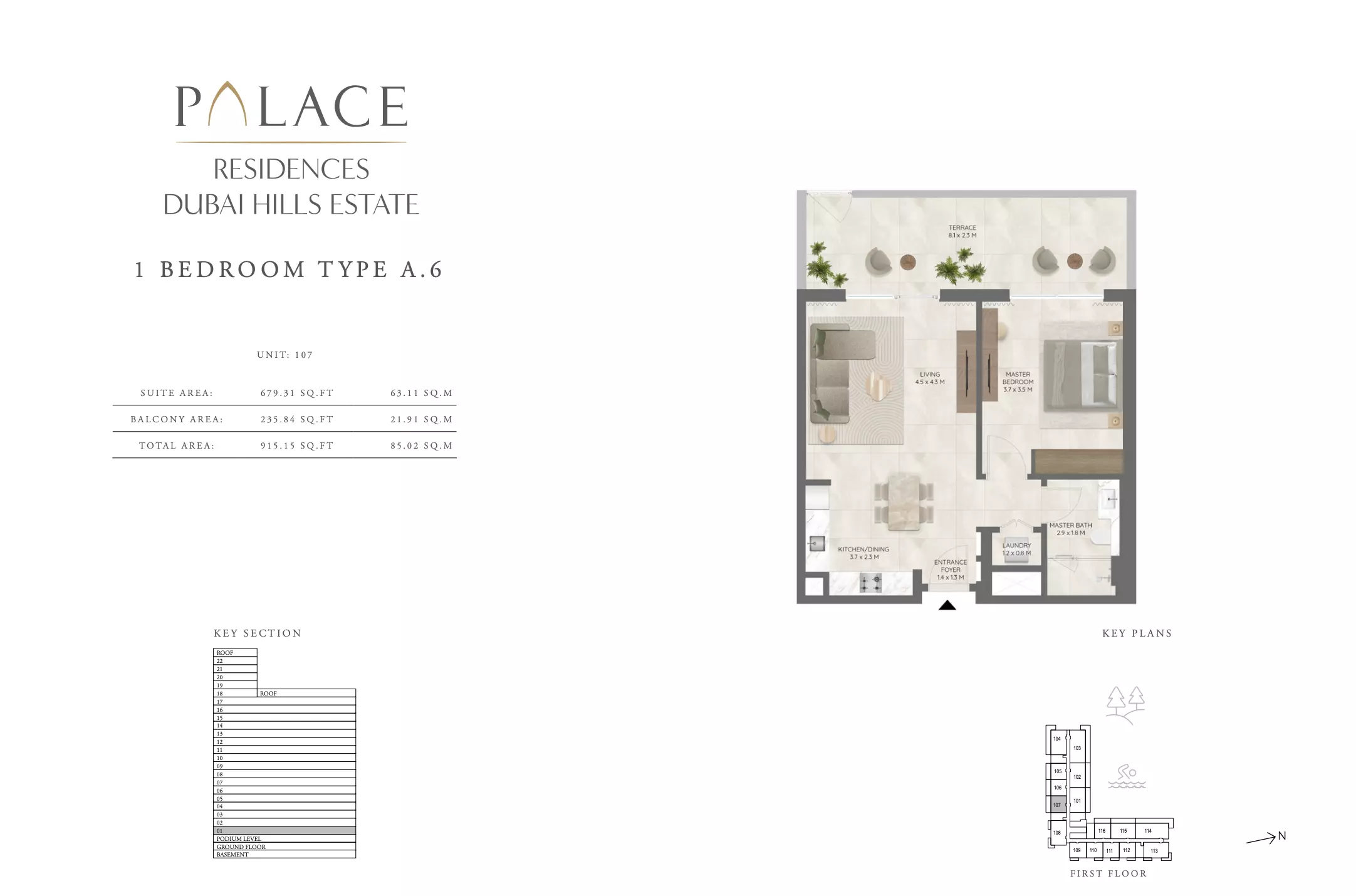 Unit floor plan image