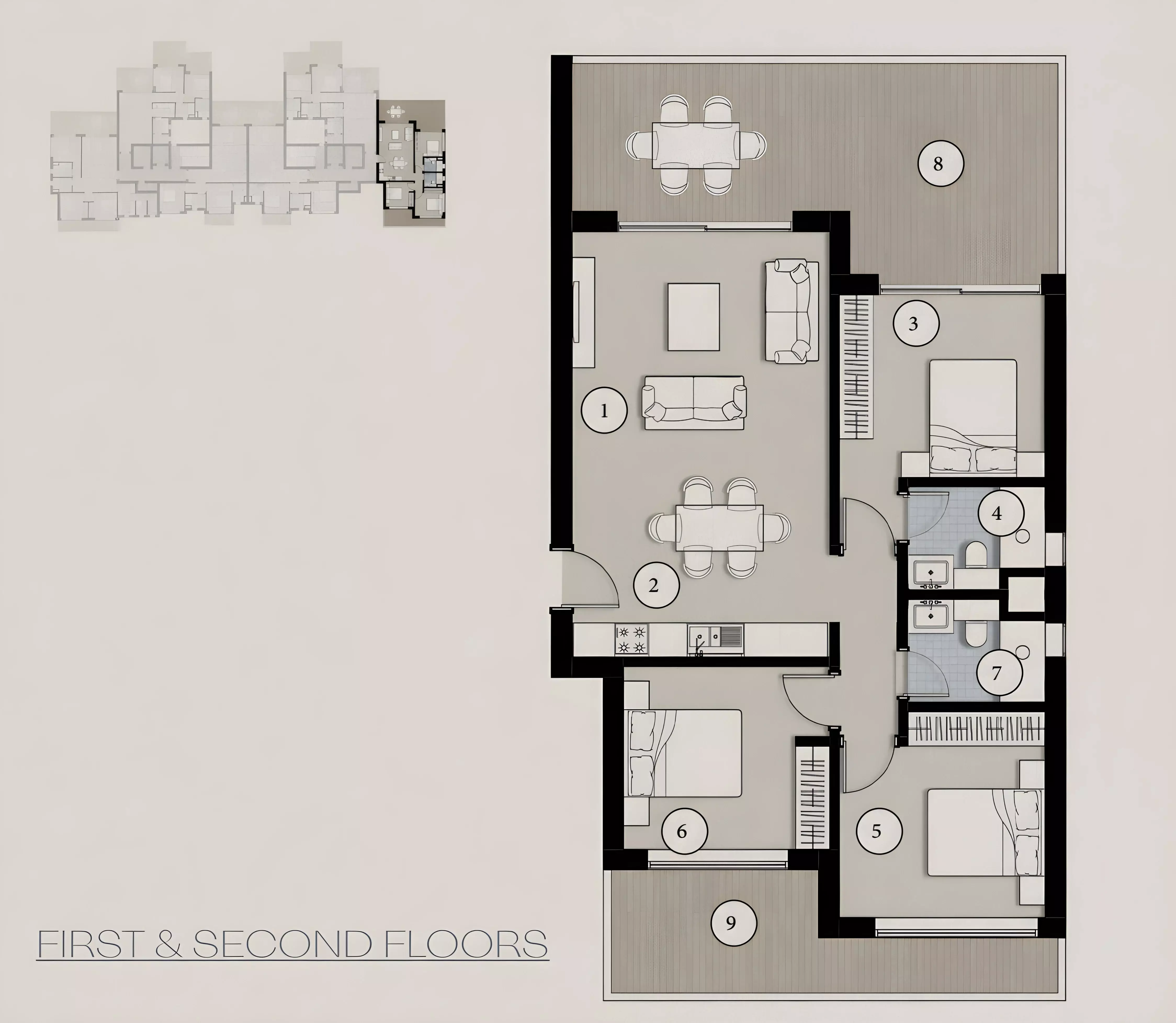 Unit floor plan image