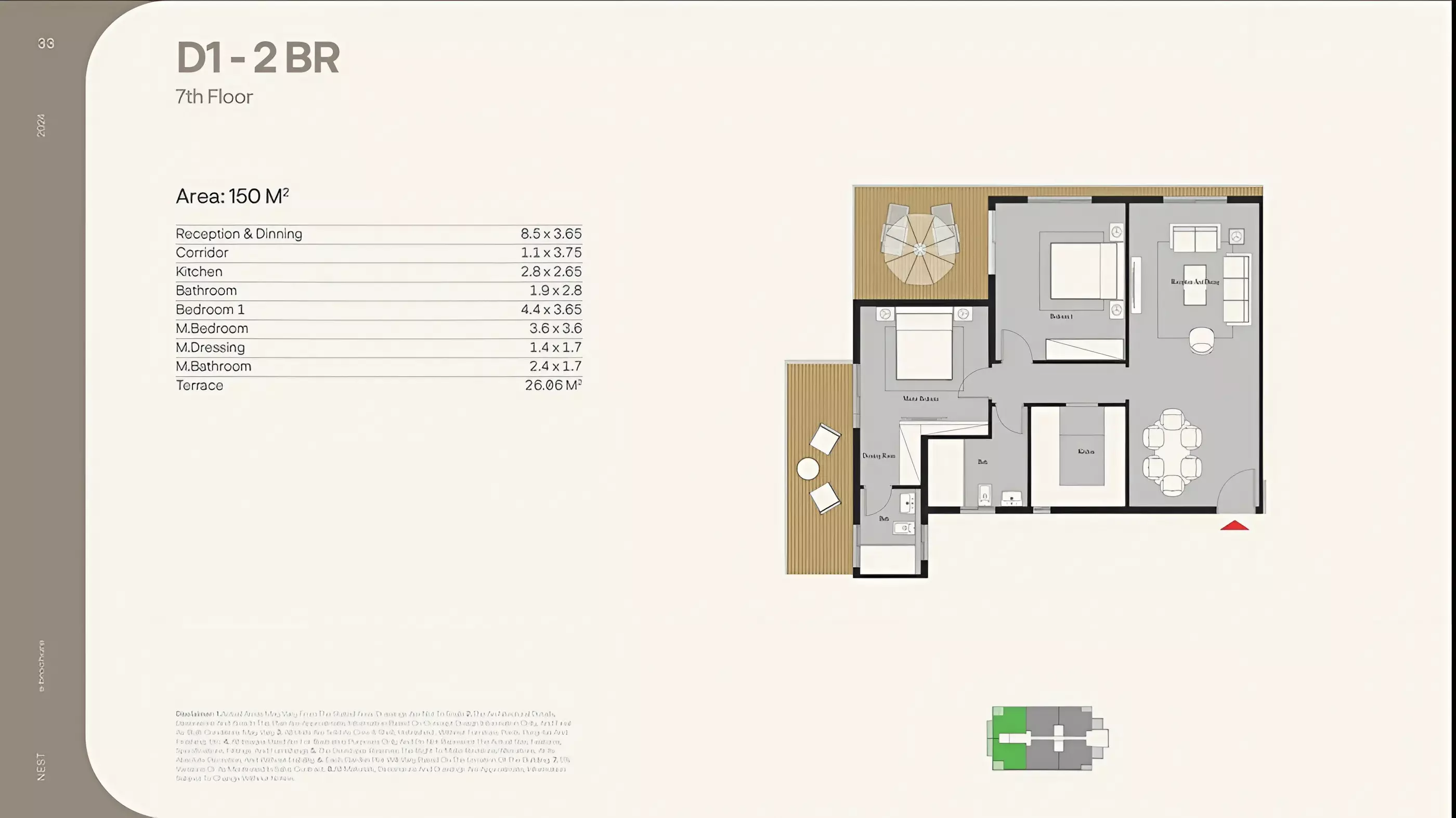 Unit floor plan image
