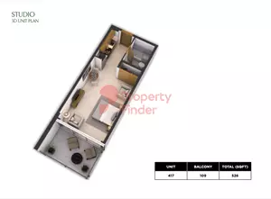 Unit floor plan image