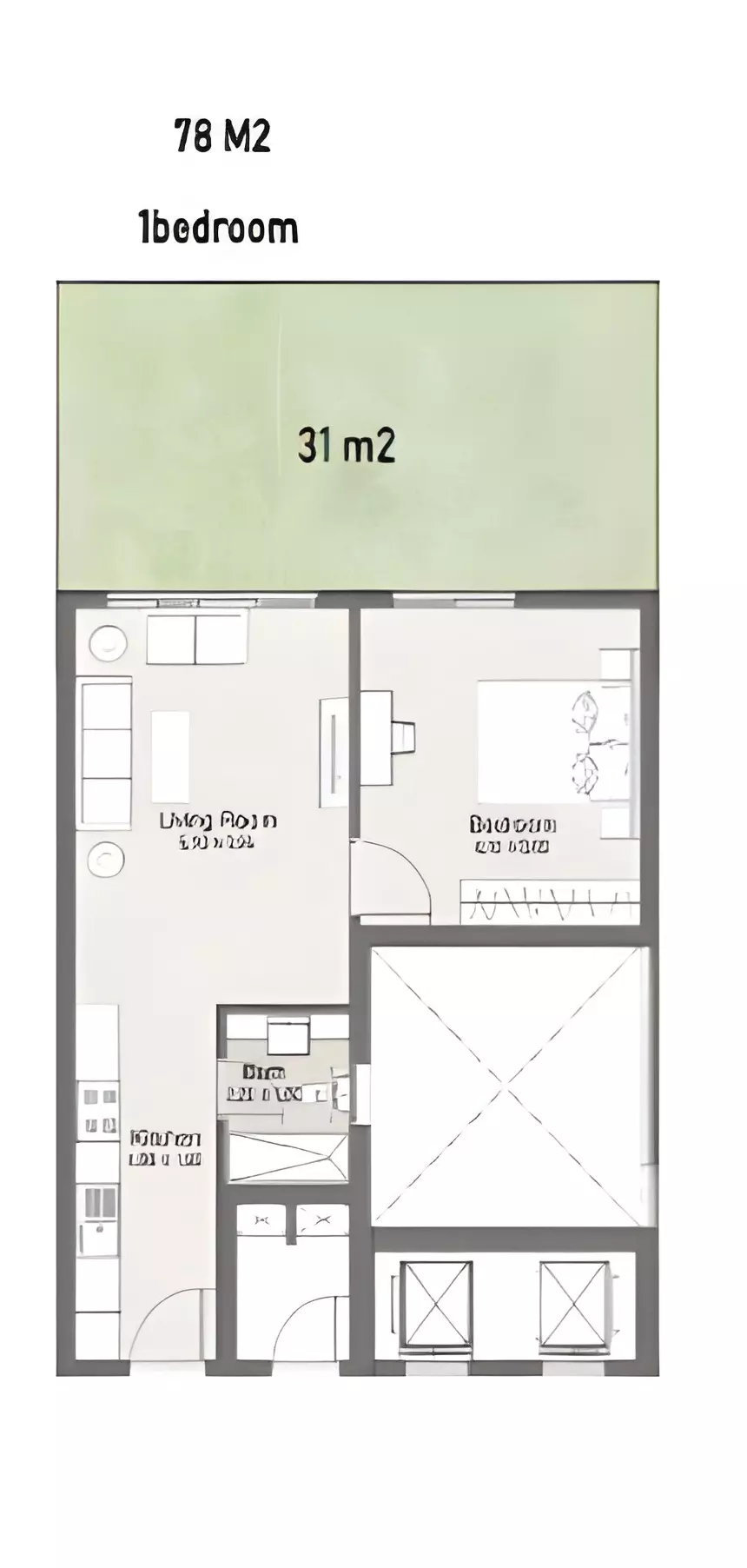 Unit floor plan image