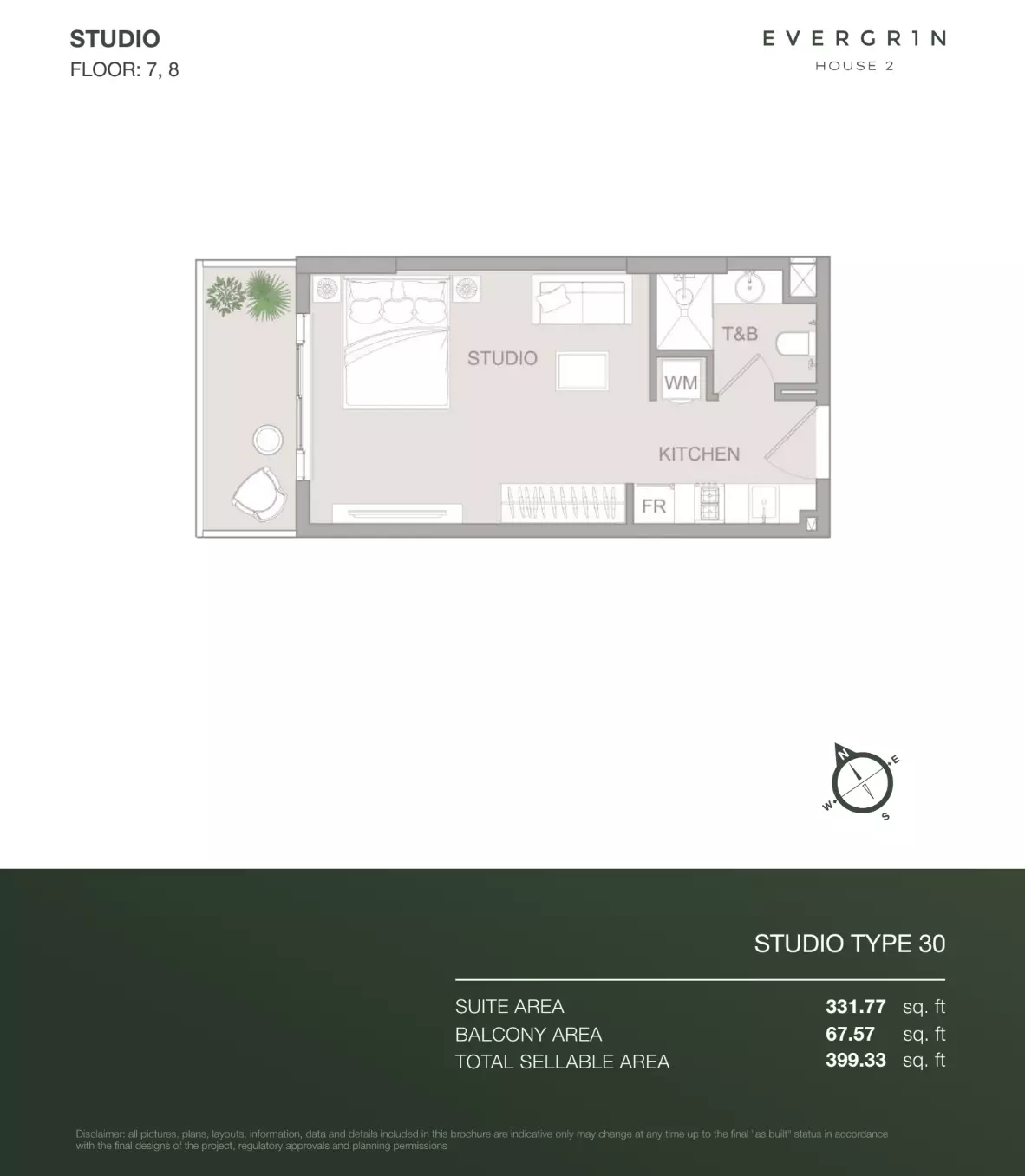 Unit floor plan image