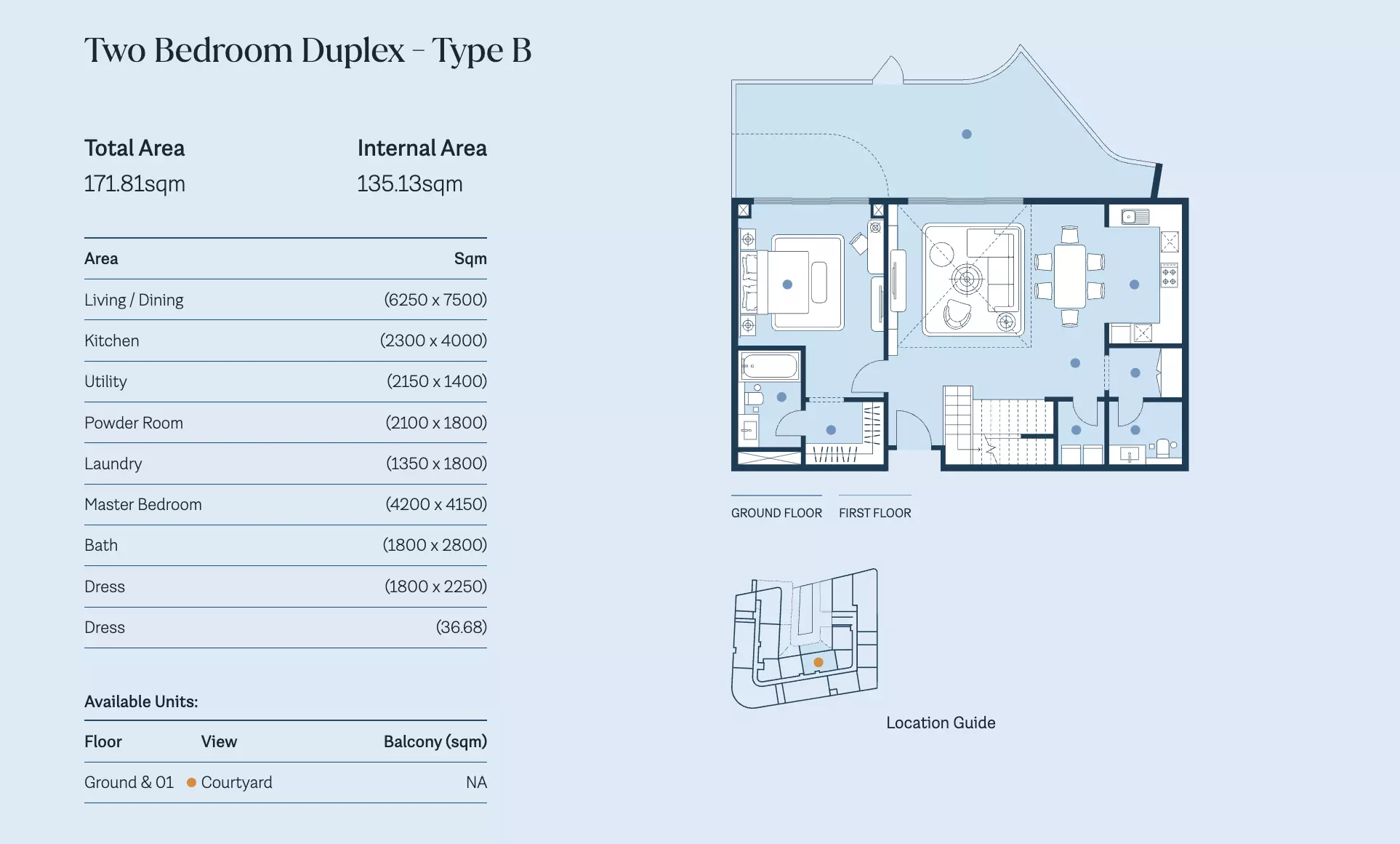 Unit floor plan image