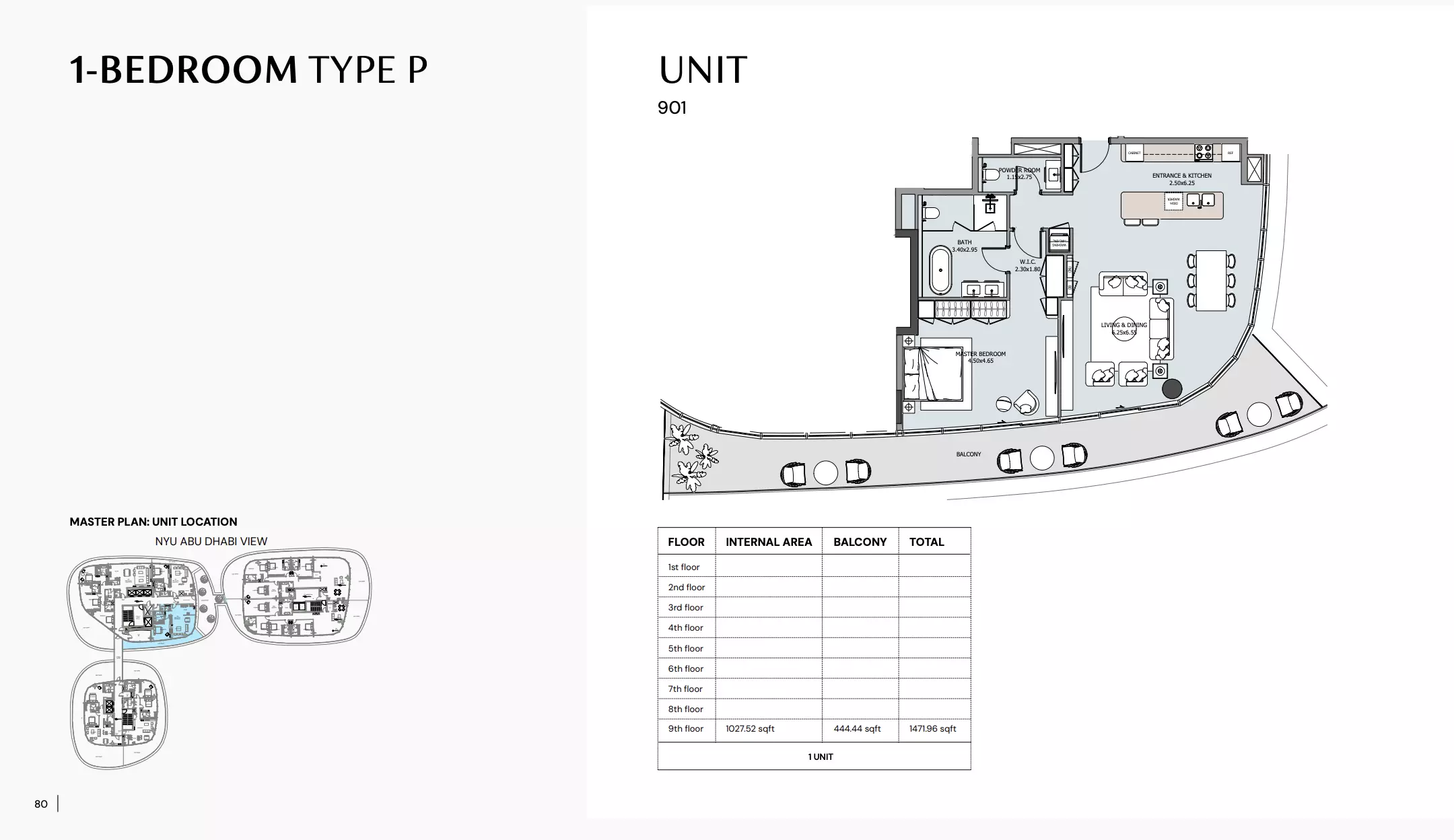 Unit floor plan image