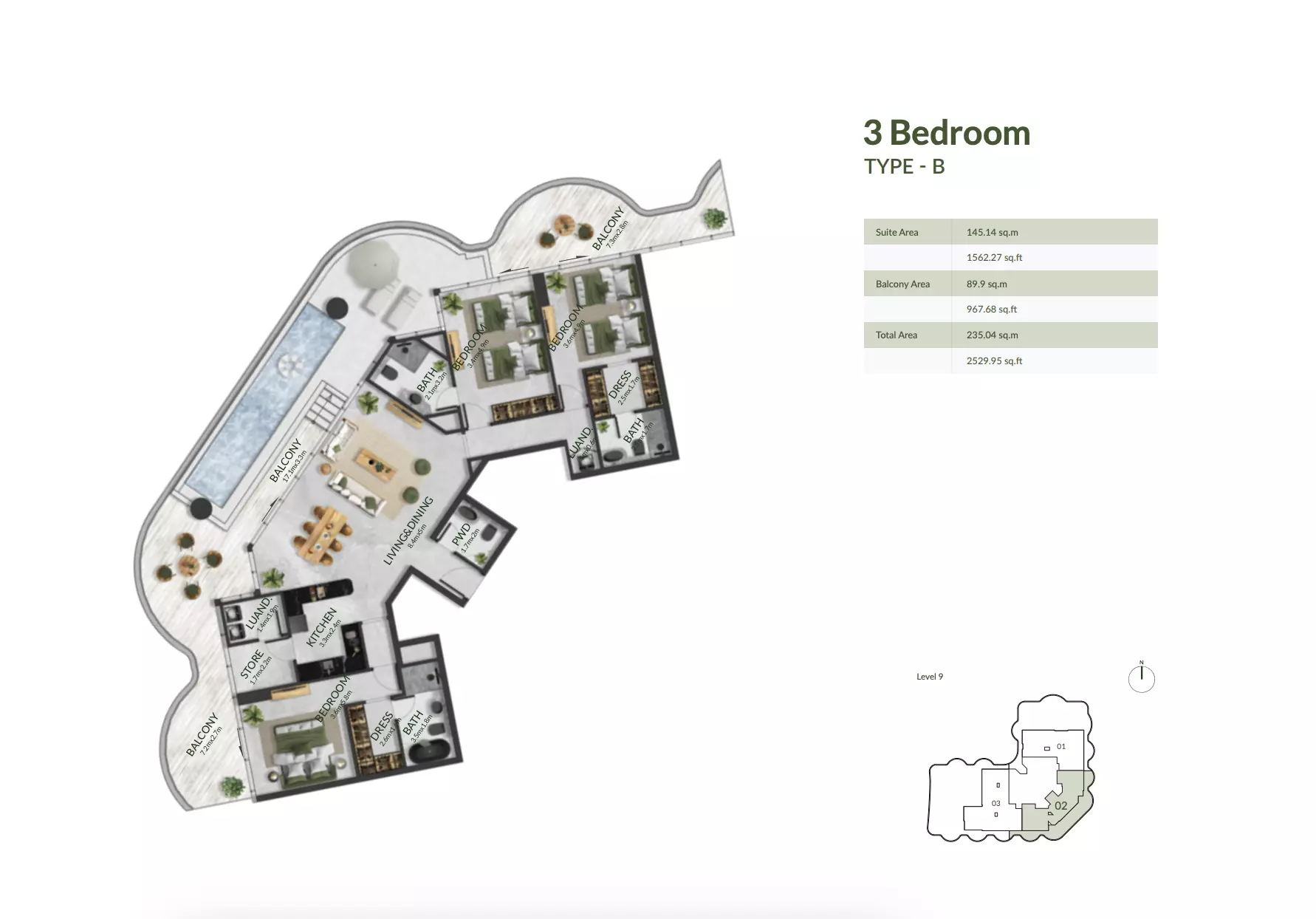 Unit floor plan image