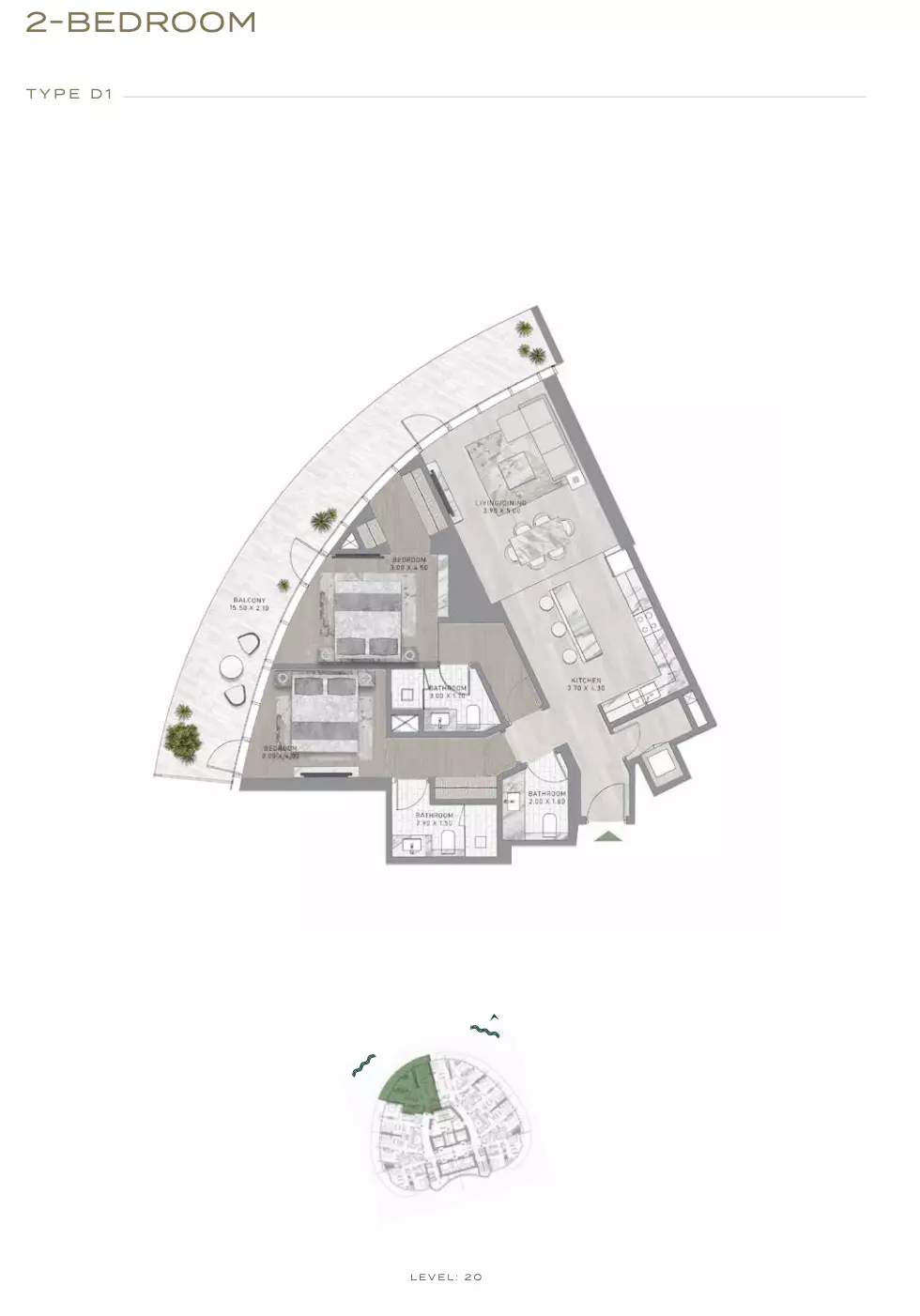 Unit floor plan image