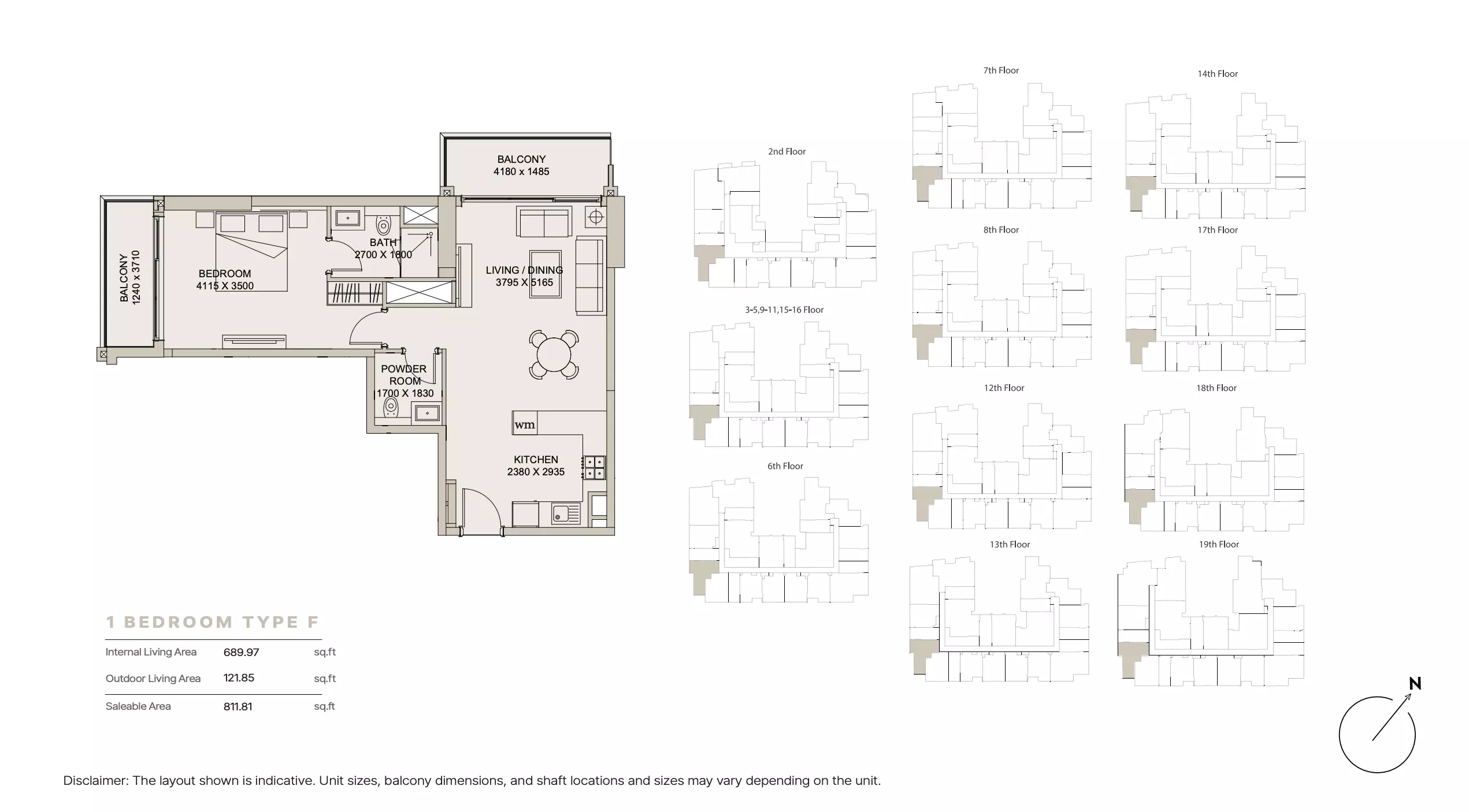 صورة مخطط ارضية الوحدة