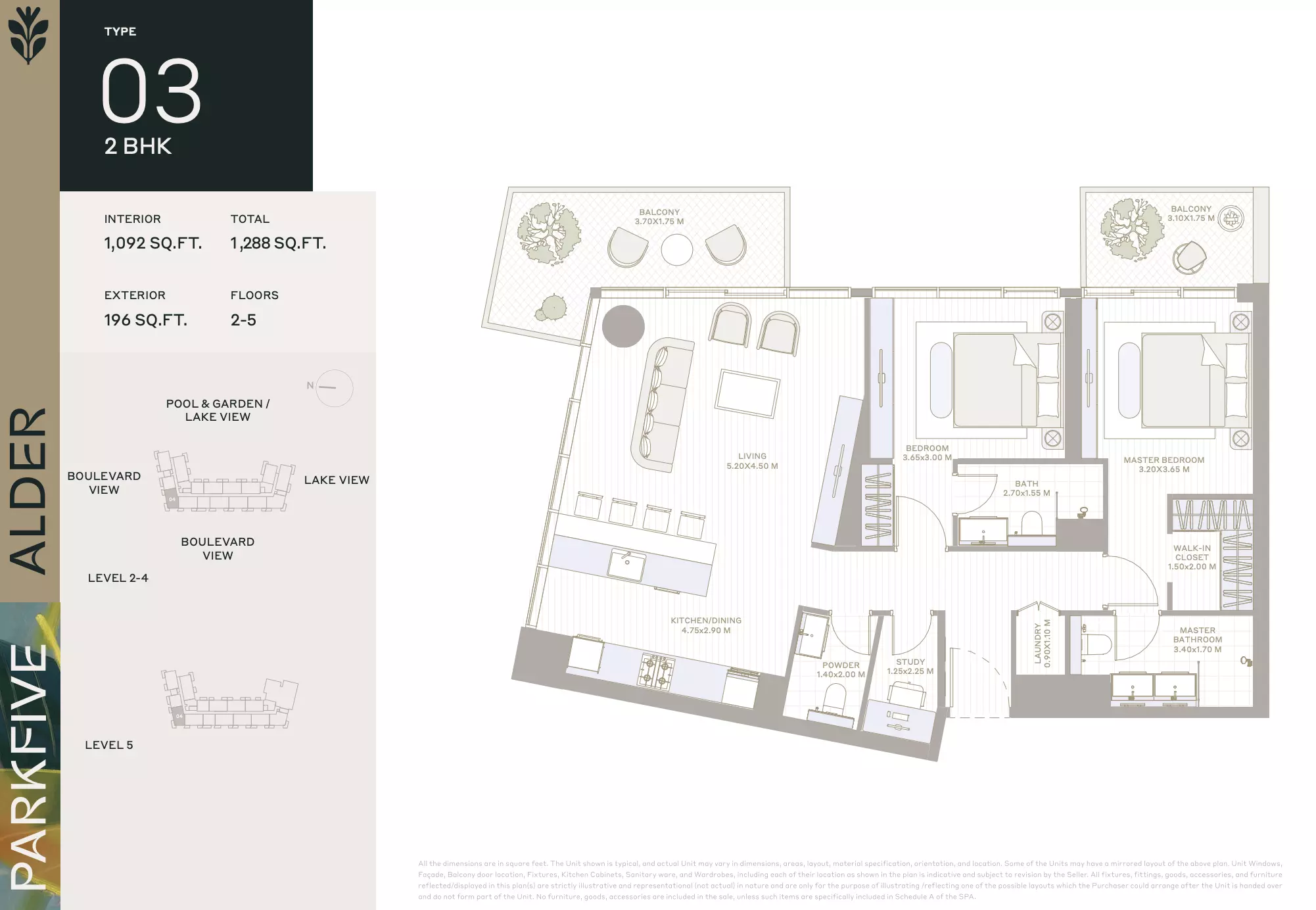 Unit floor plan image