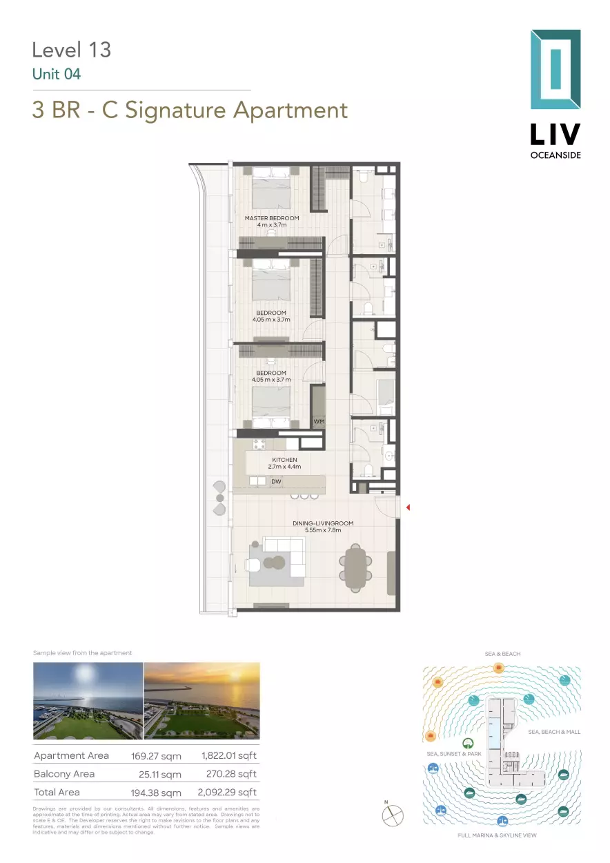 Unit floor plan image