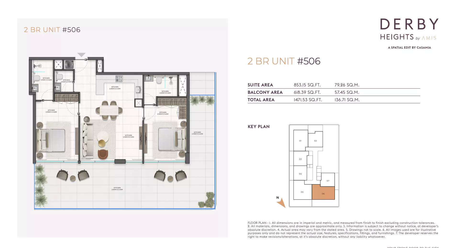 Unit floor plan image
