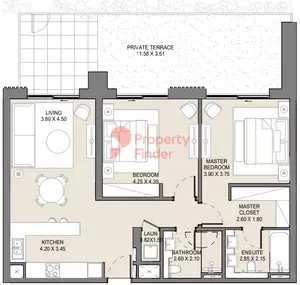 Jomana B3-Type C Level ground, 2 beds