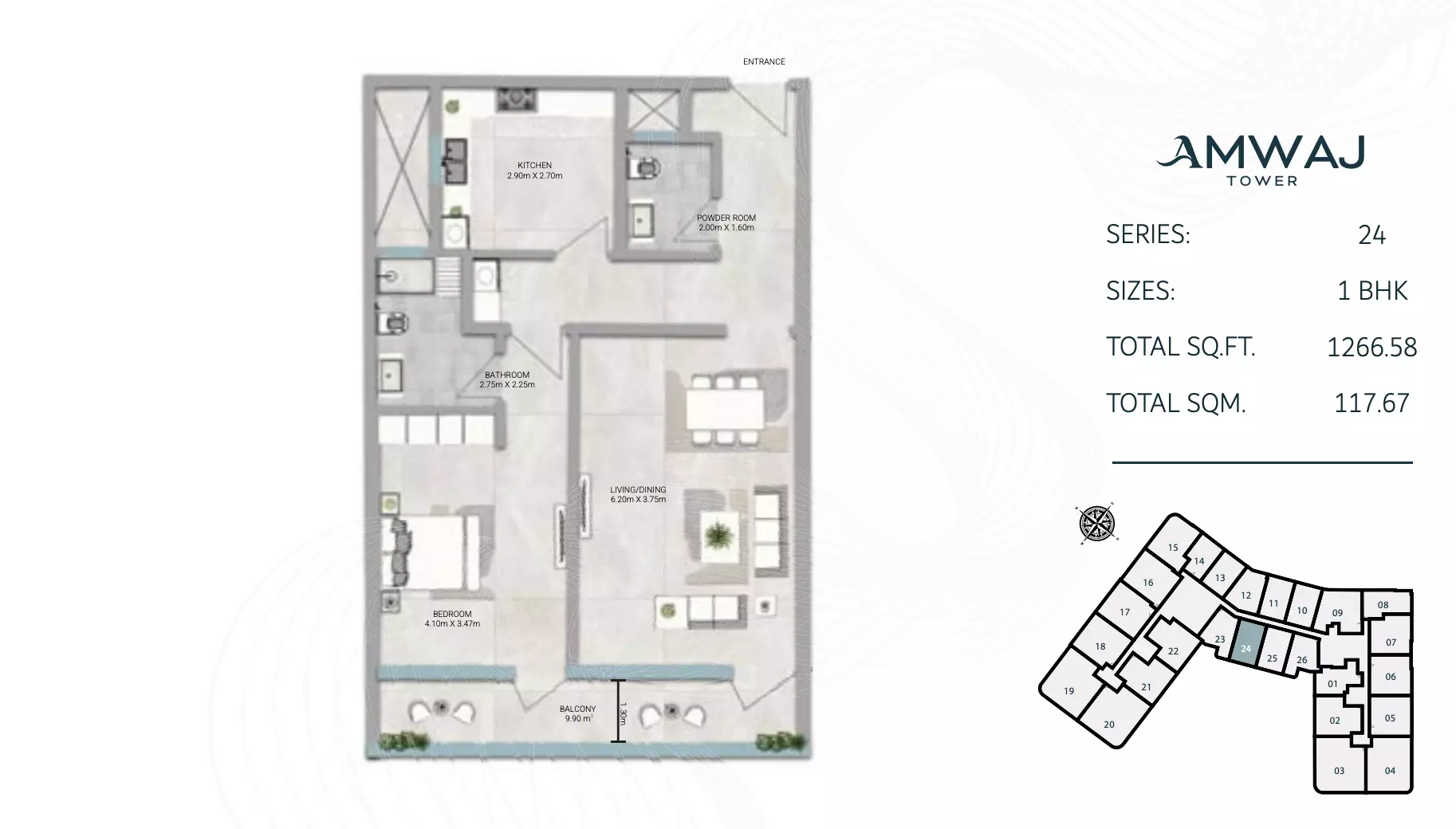 Unit floor plan image