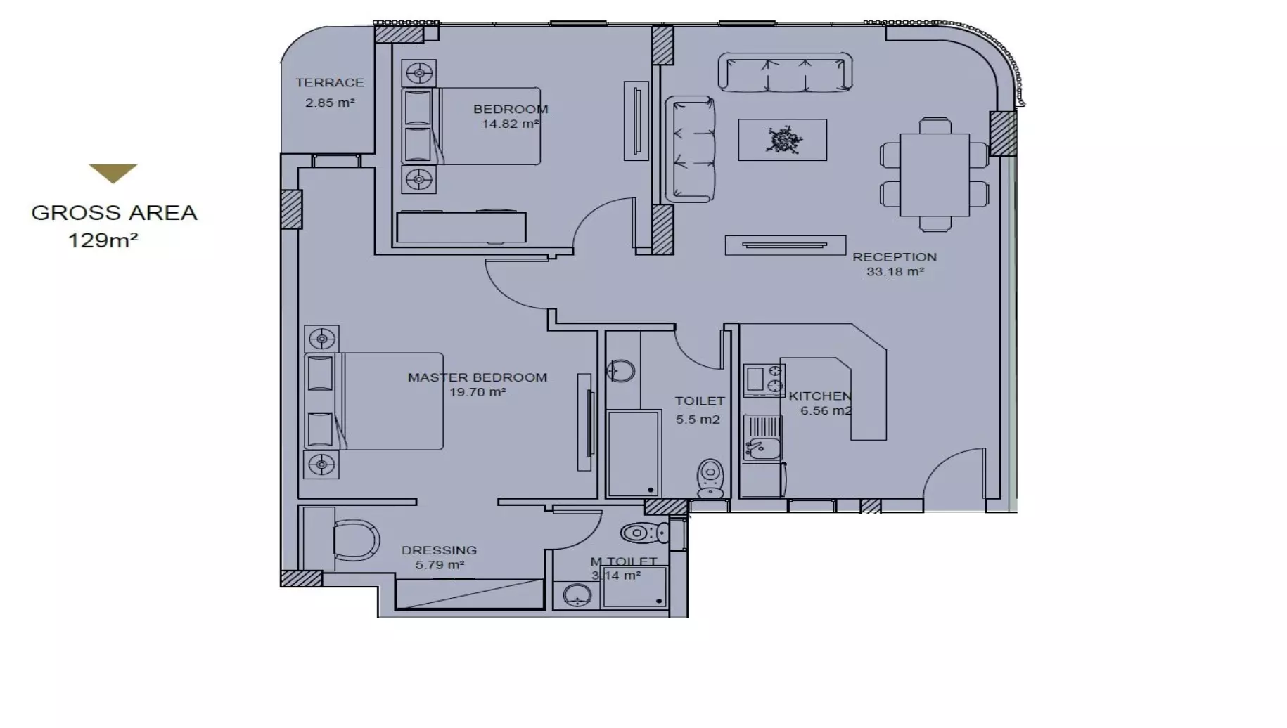Unit floor plan image