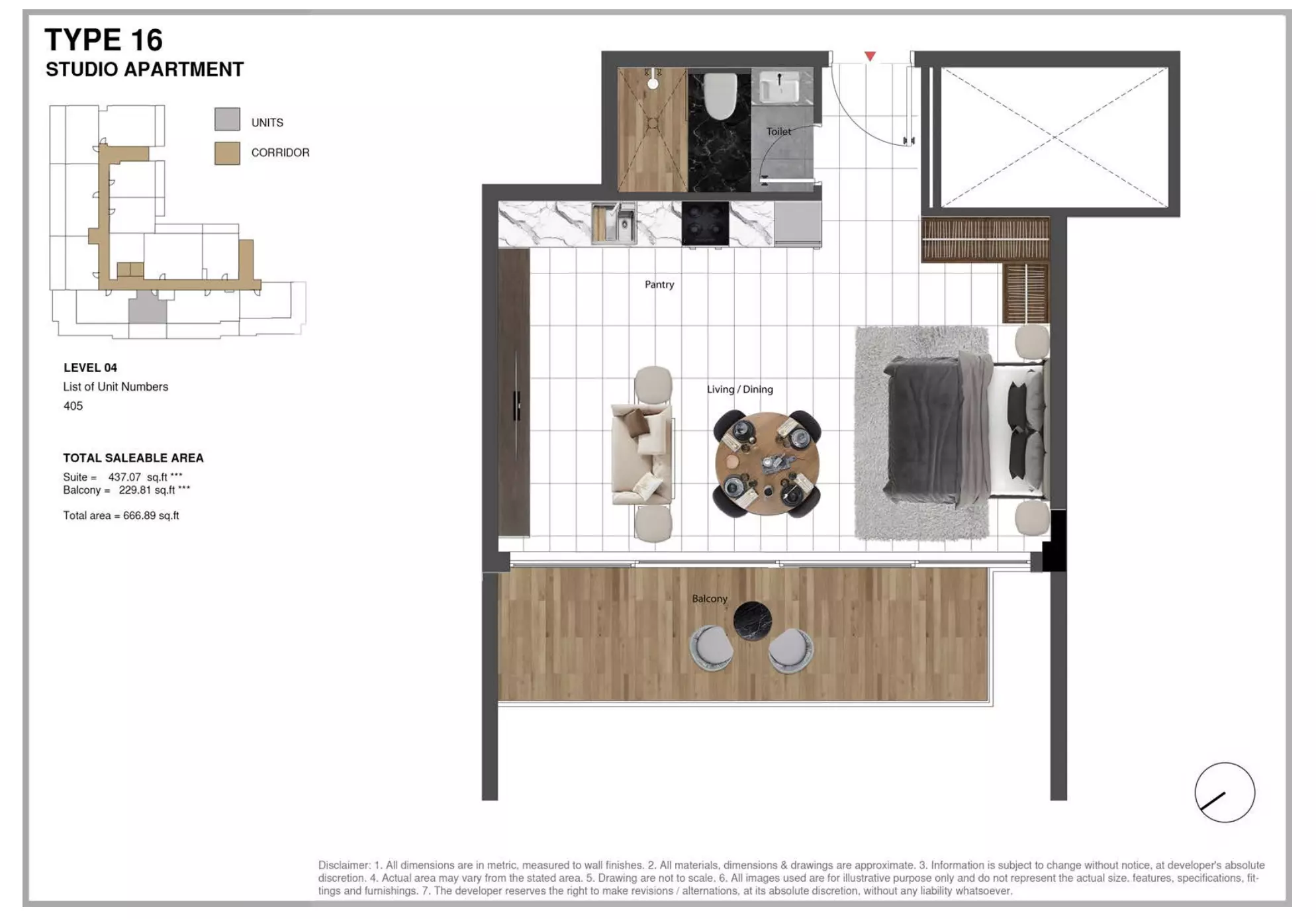 Unit floor plan image