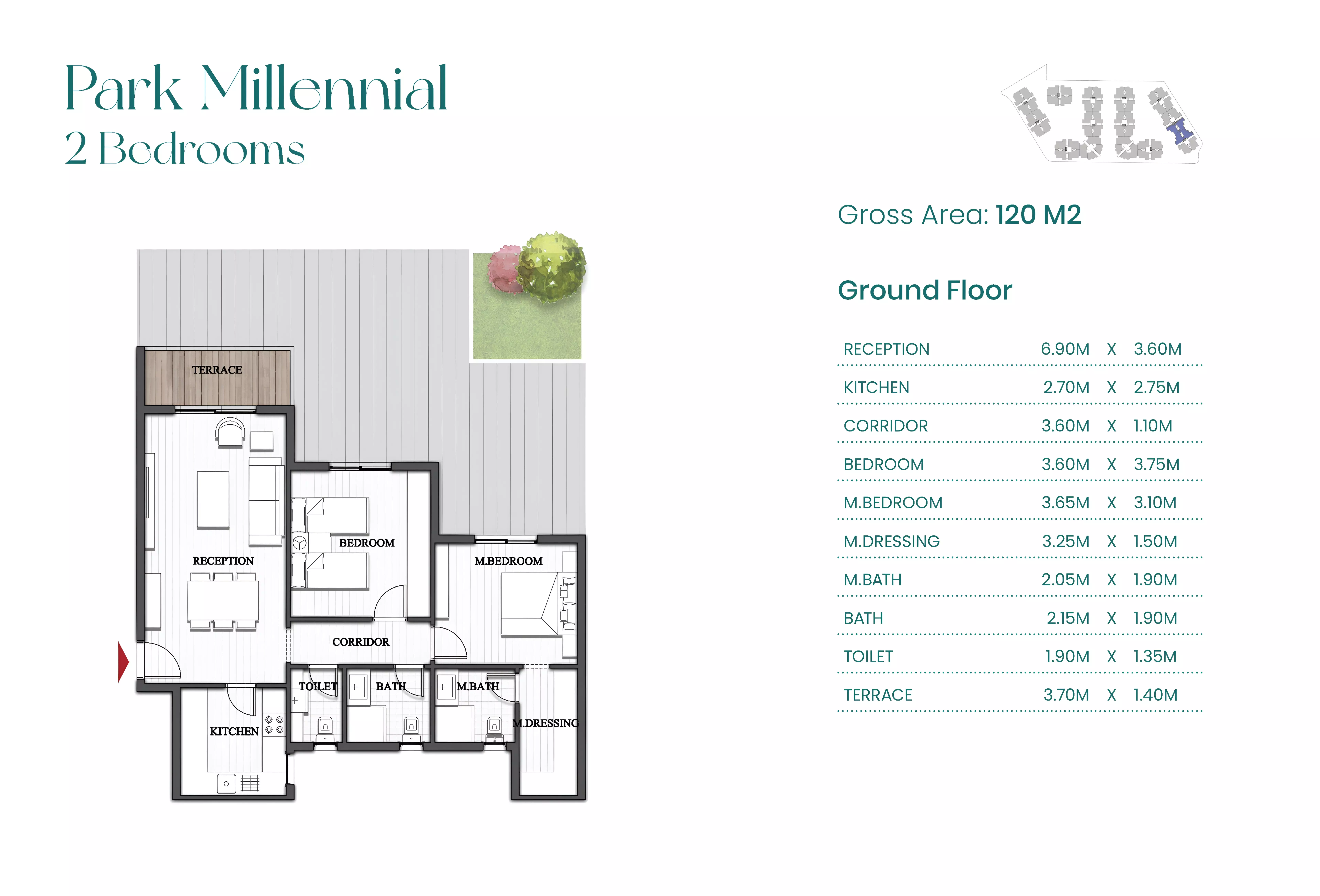 Unit floor plan image
