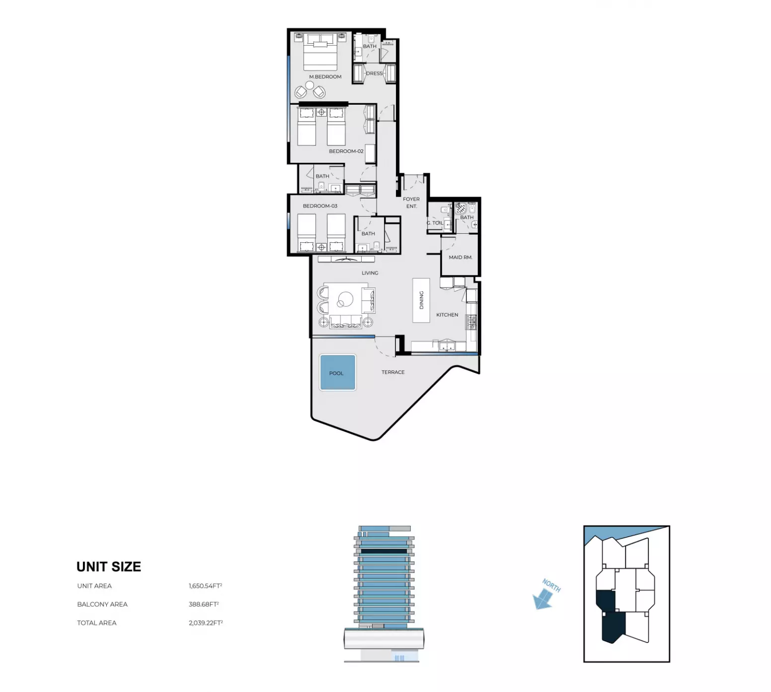 Unit floor plan image