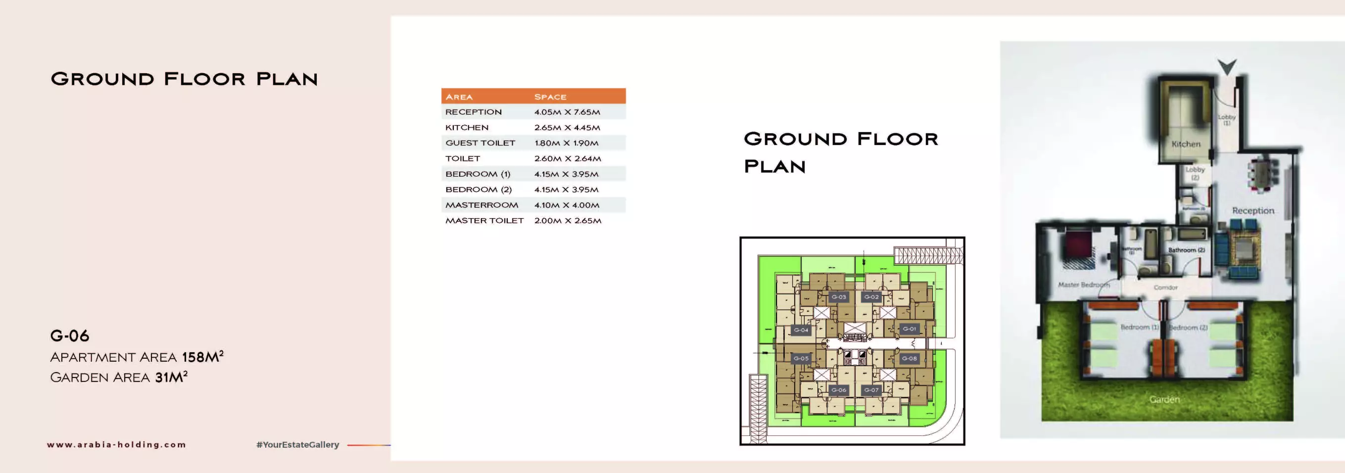 صورة مخطط ارضية الوحدة