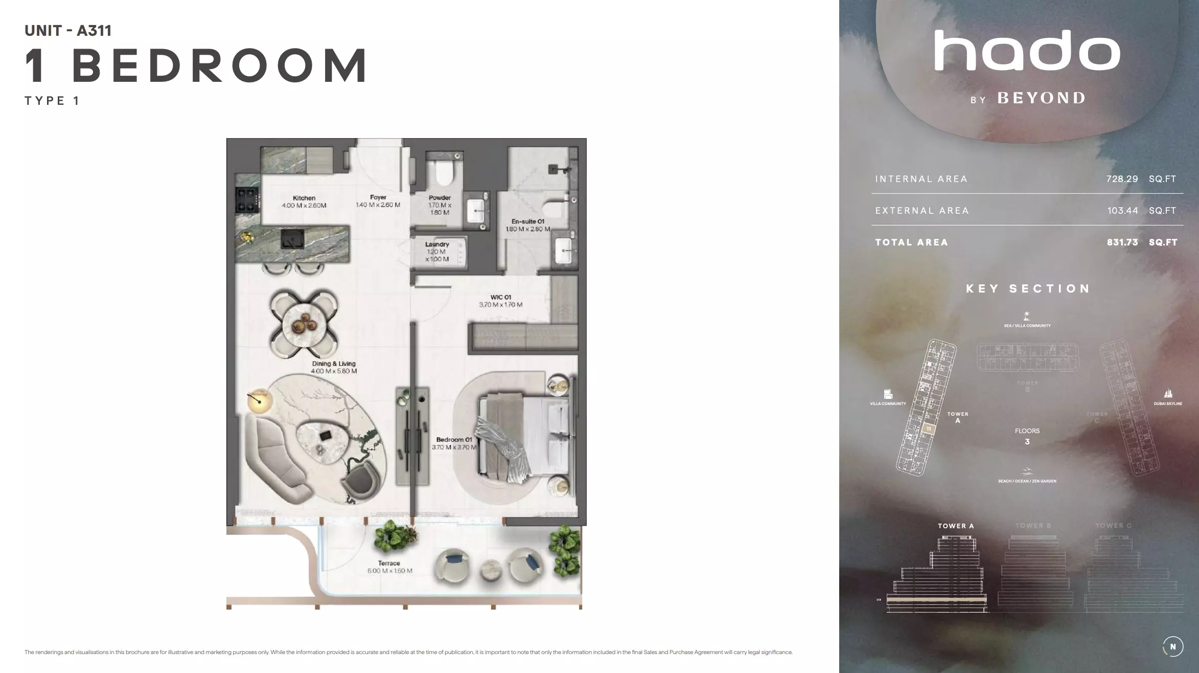 Unit floor plan image