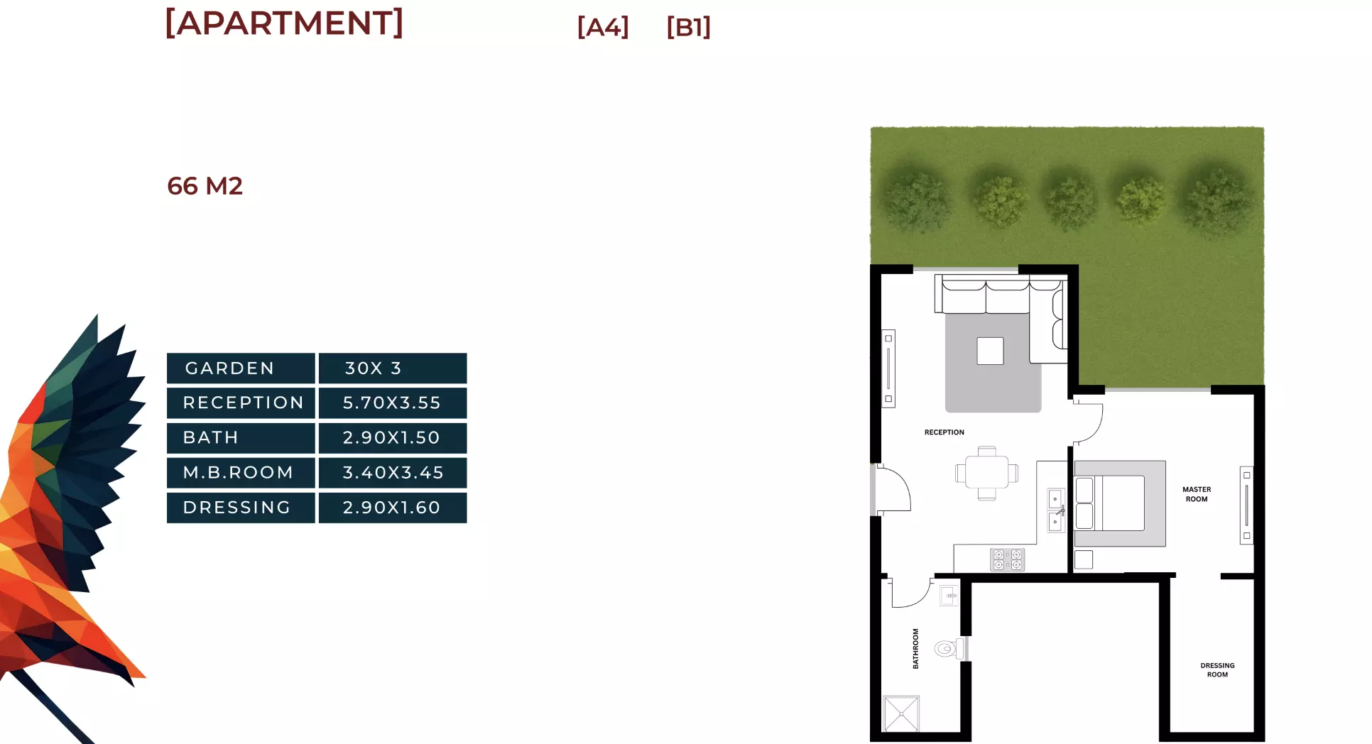 Unit floor plan image
