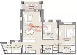 Asayel Type D, 2 beds