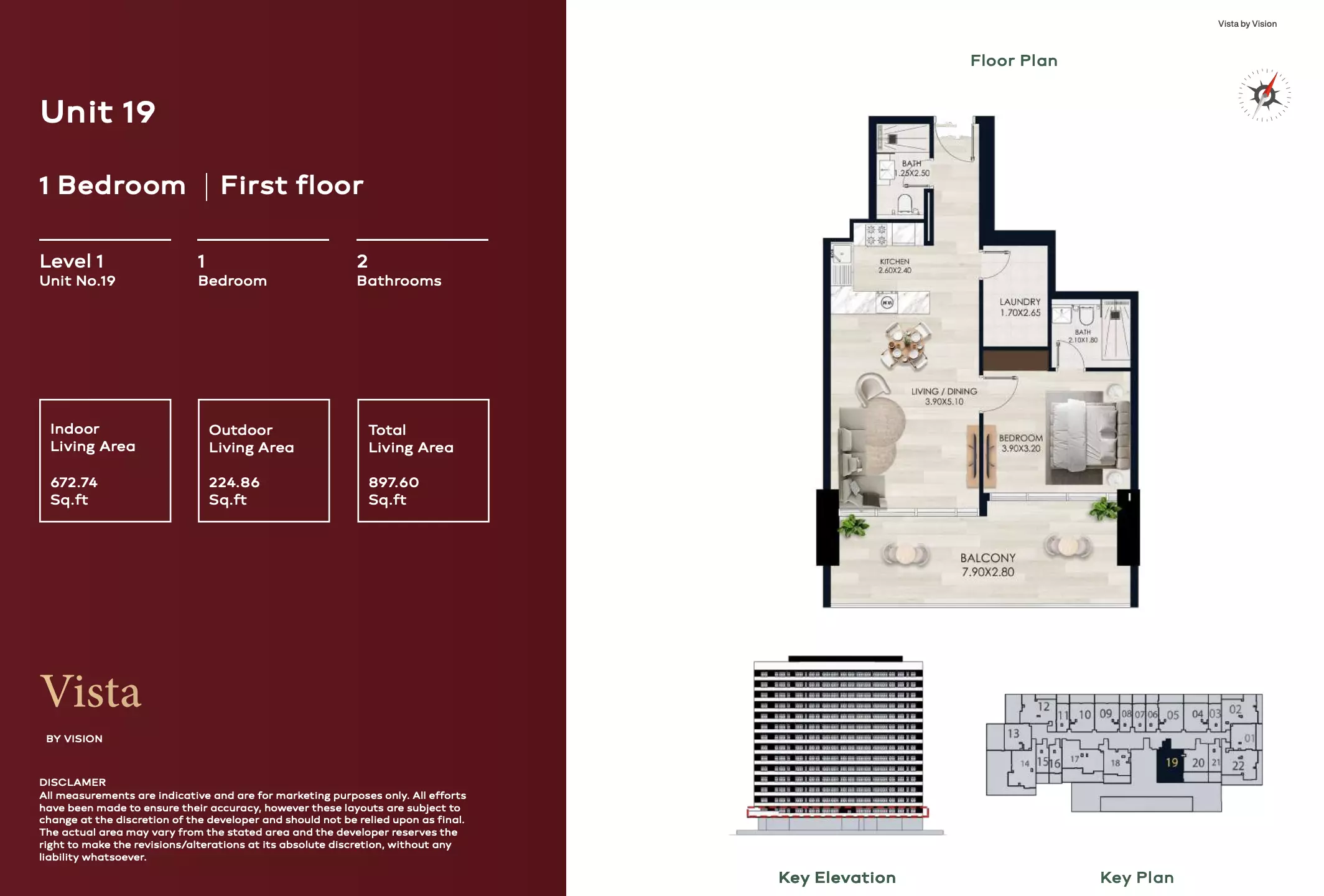 Unit floor plan image