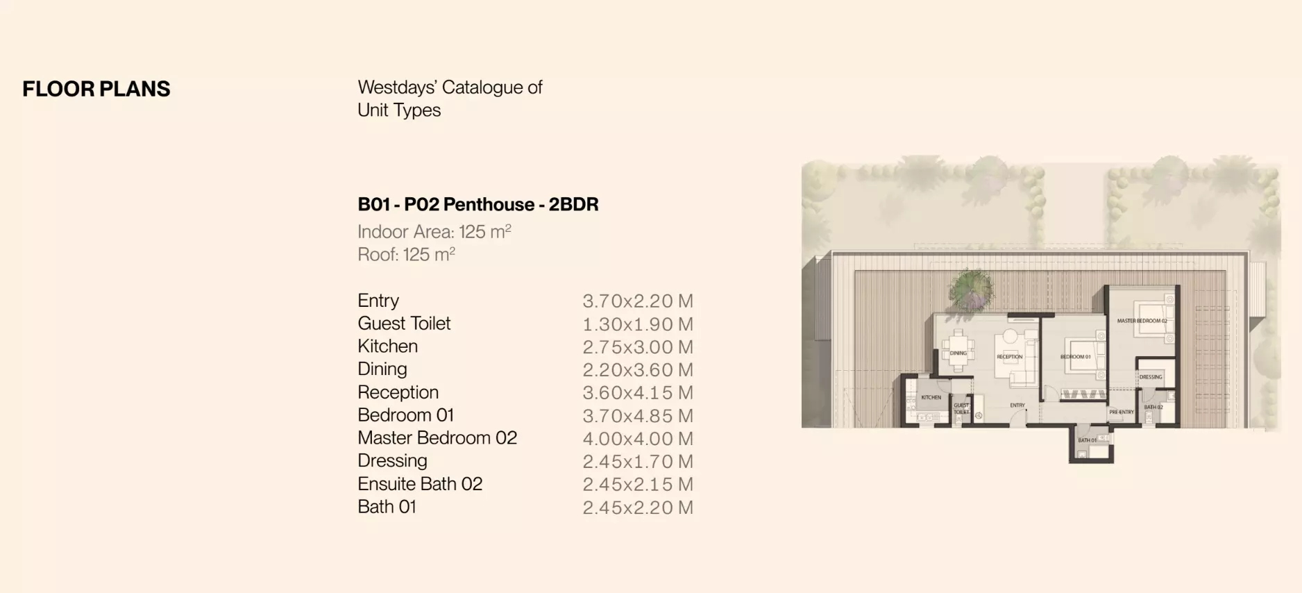 Unit floor plan image